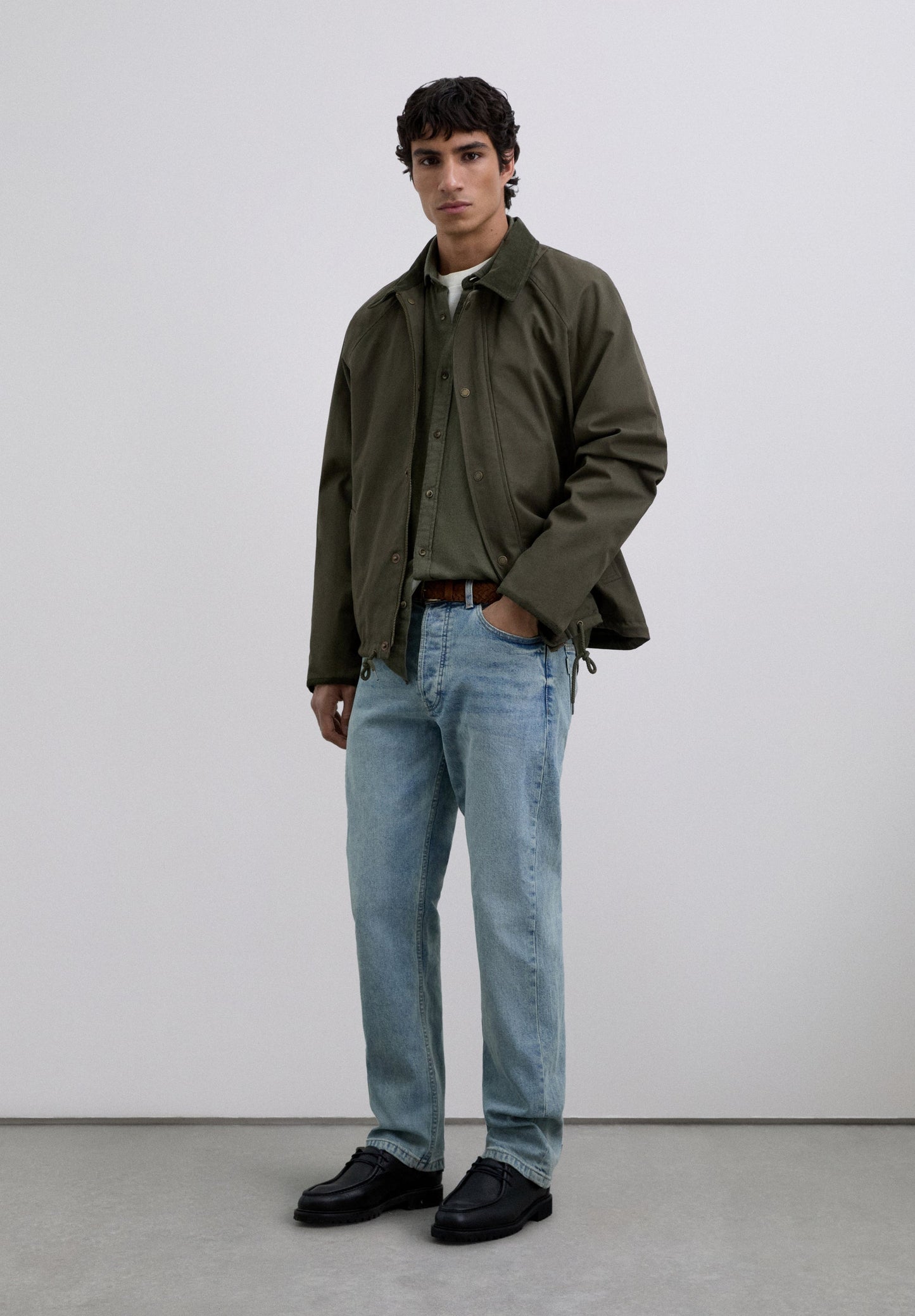 CHAQUETA CAPUCHA ALGODÓN