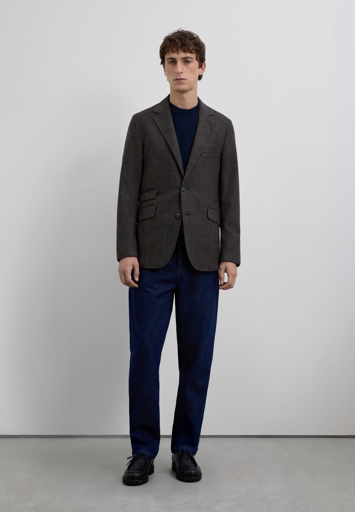 AMERICANA CUADROS LANA