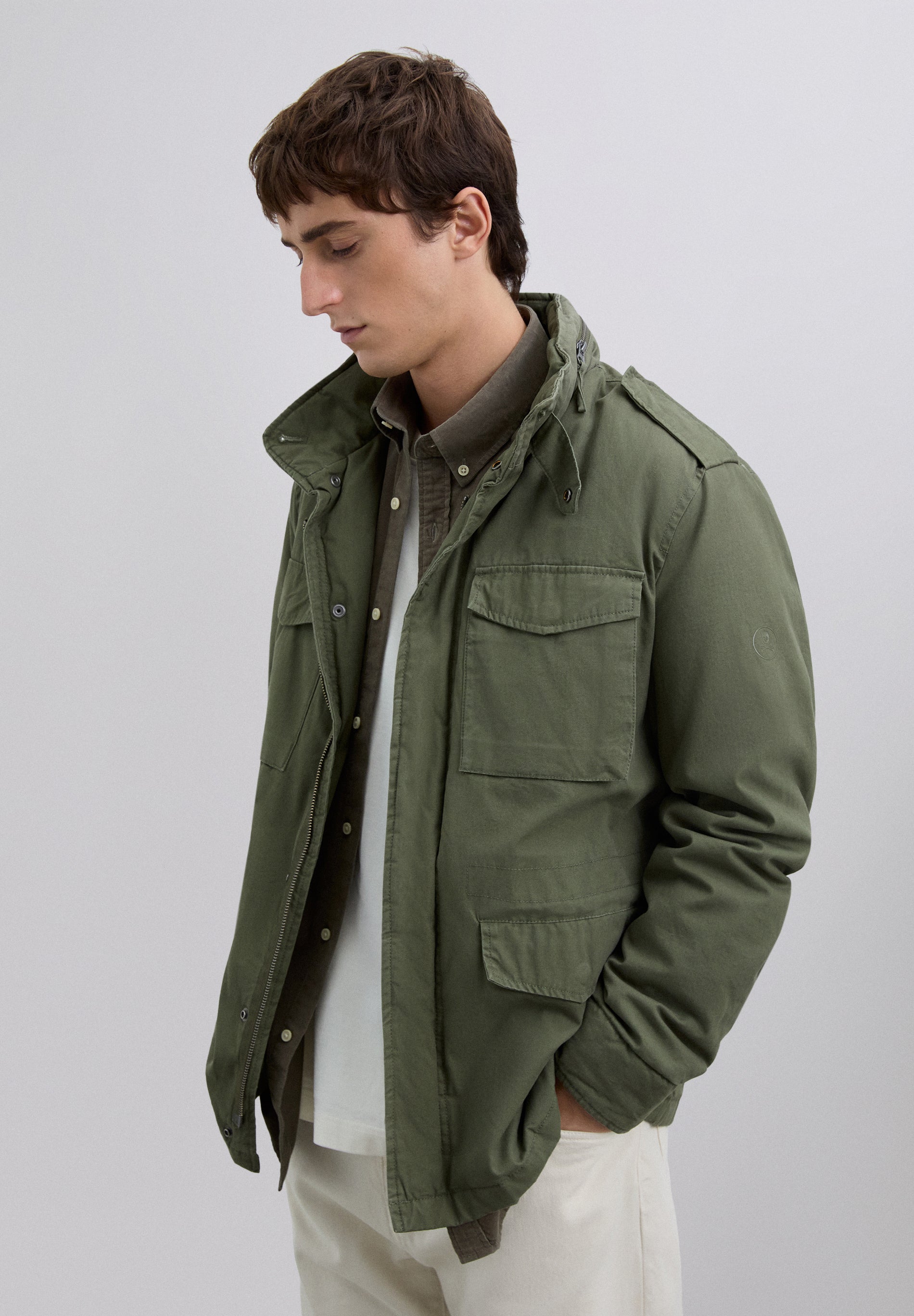 PARKA CAPUCHA MILITAR