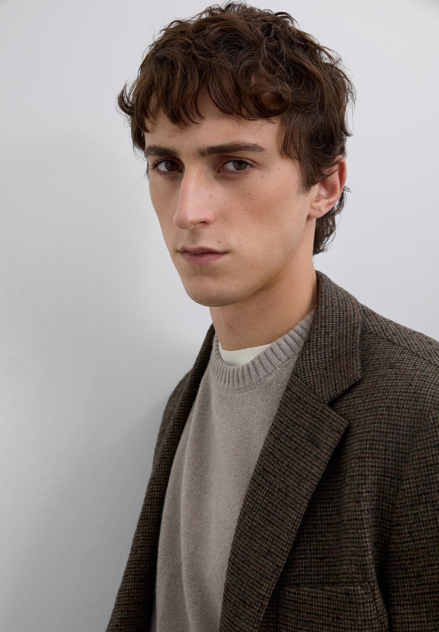 AMERICANA CUADROS LANA