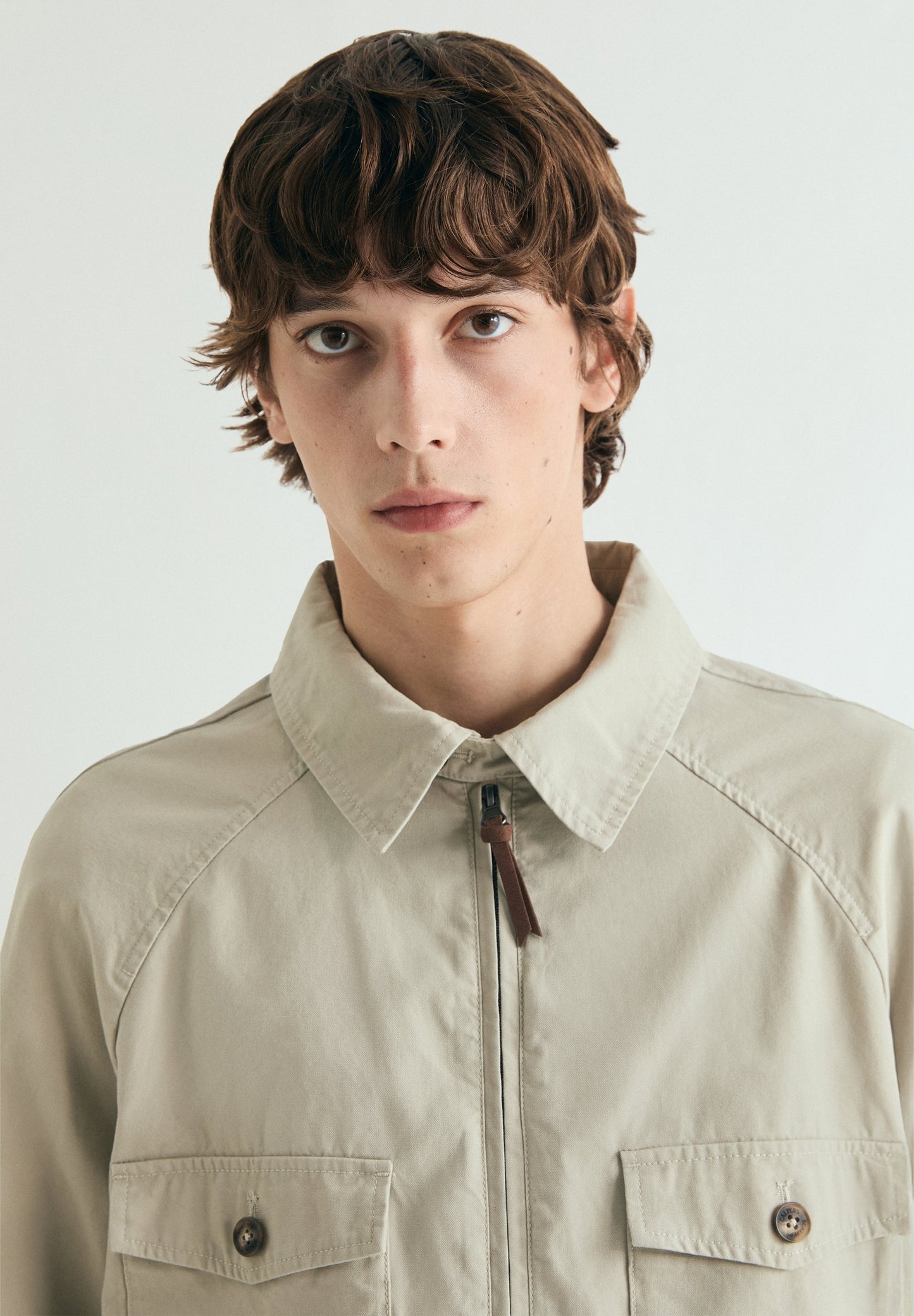 CAZADORA BOMBER MANGAS RANGLÁN