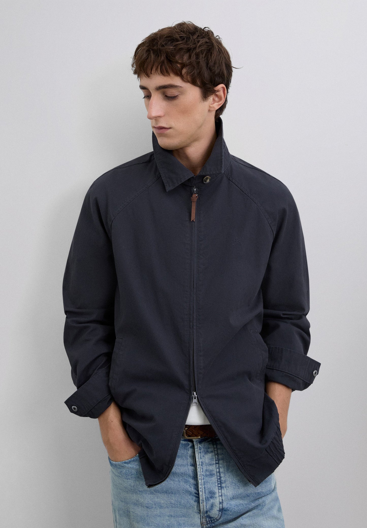 CHAQUETA BOMBER LOGO