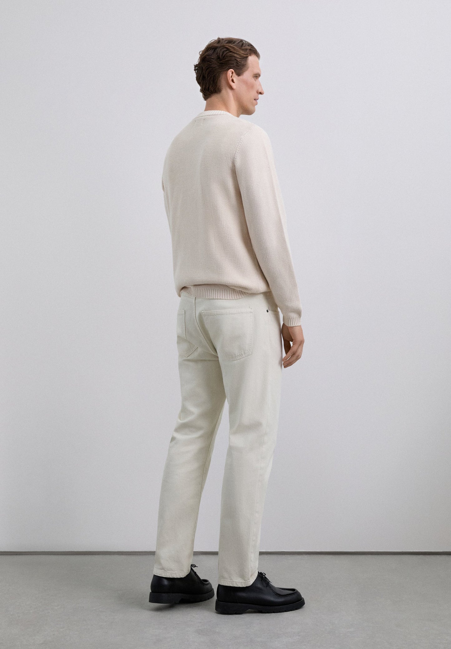 PANTALÓN RECTO ALGODÓN