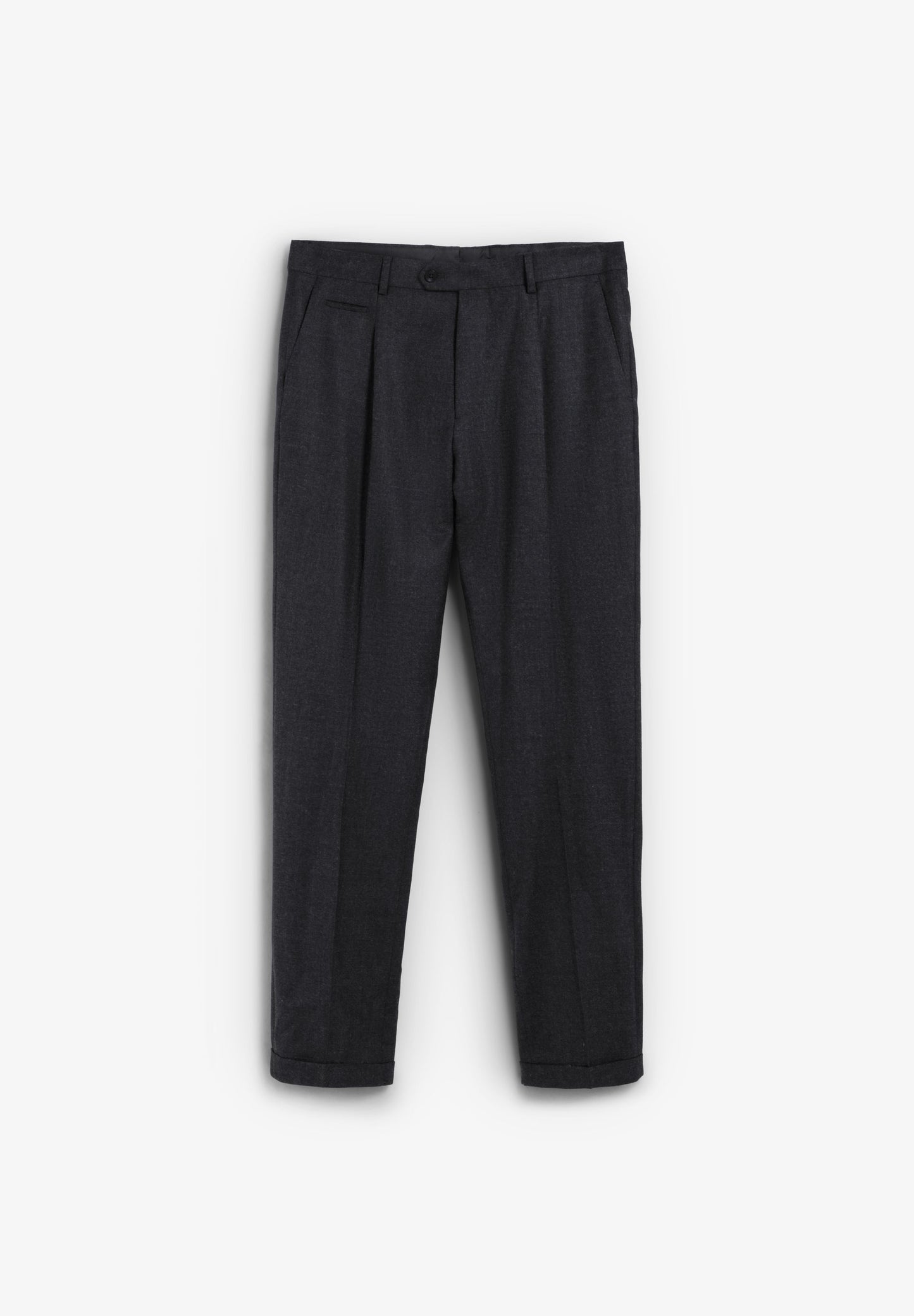 PANTALONES PINZA LANA Y ALGODÓN