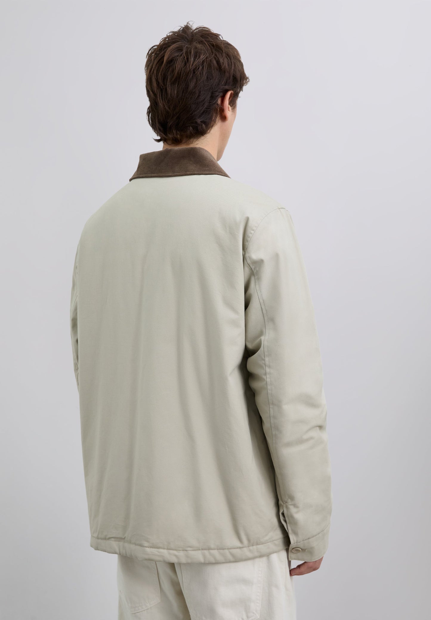 CHAQUETA CUELLO PANA CONTRASTE