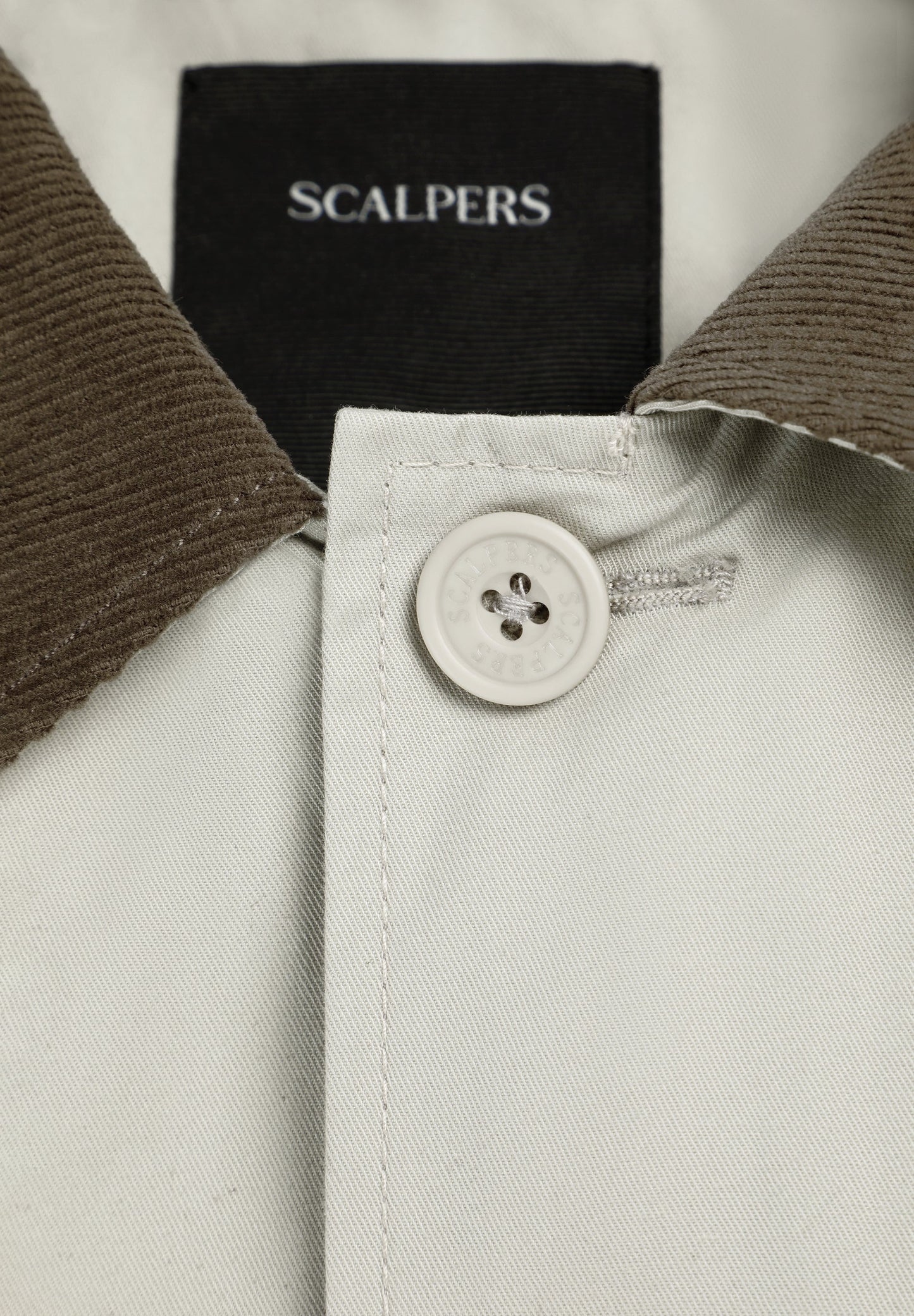 CHAQUETA CUELLO PANA CONTRASTE