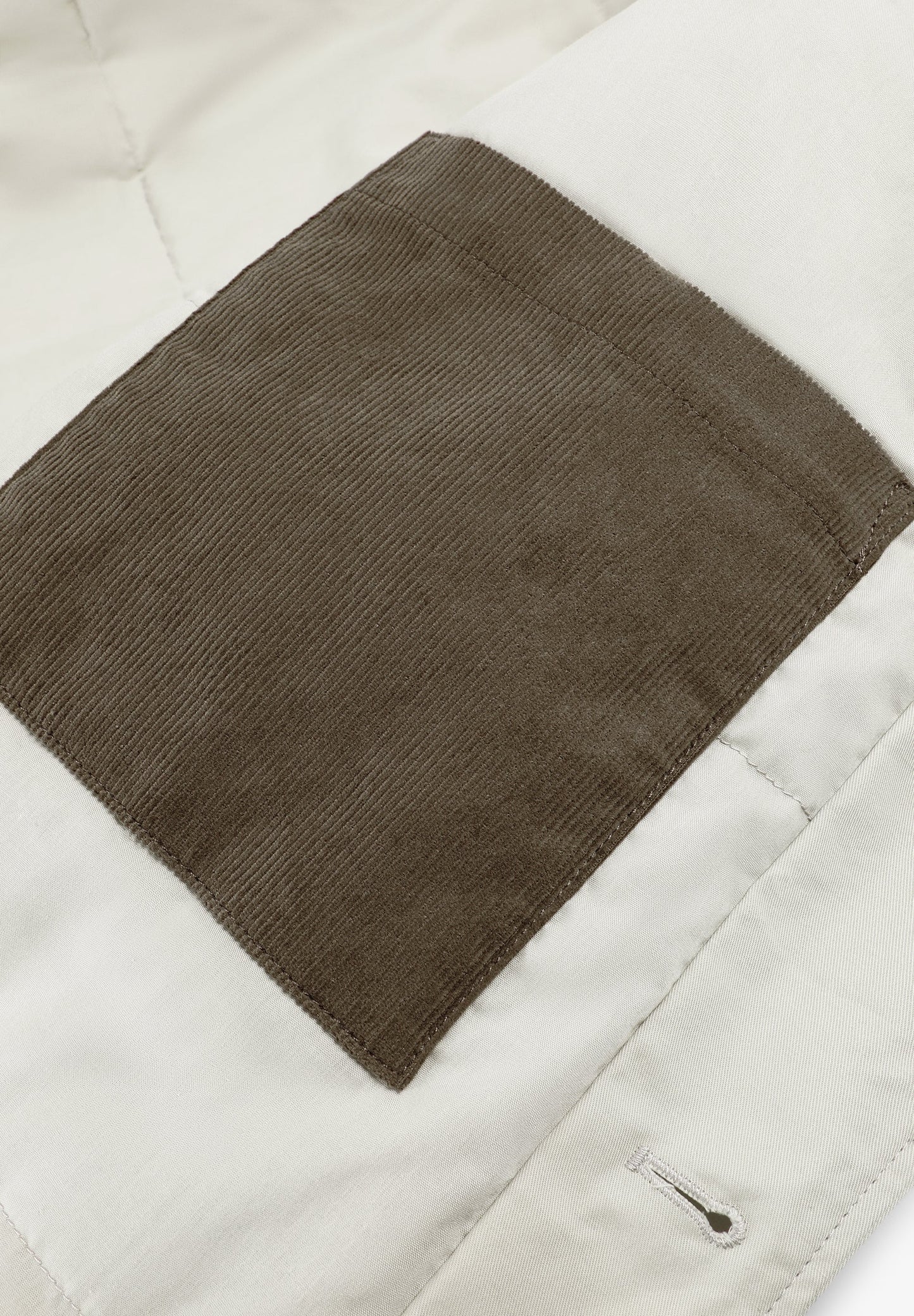 CHAQUETA CUELLO PANA CONTRASTE