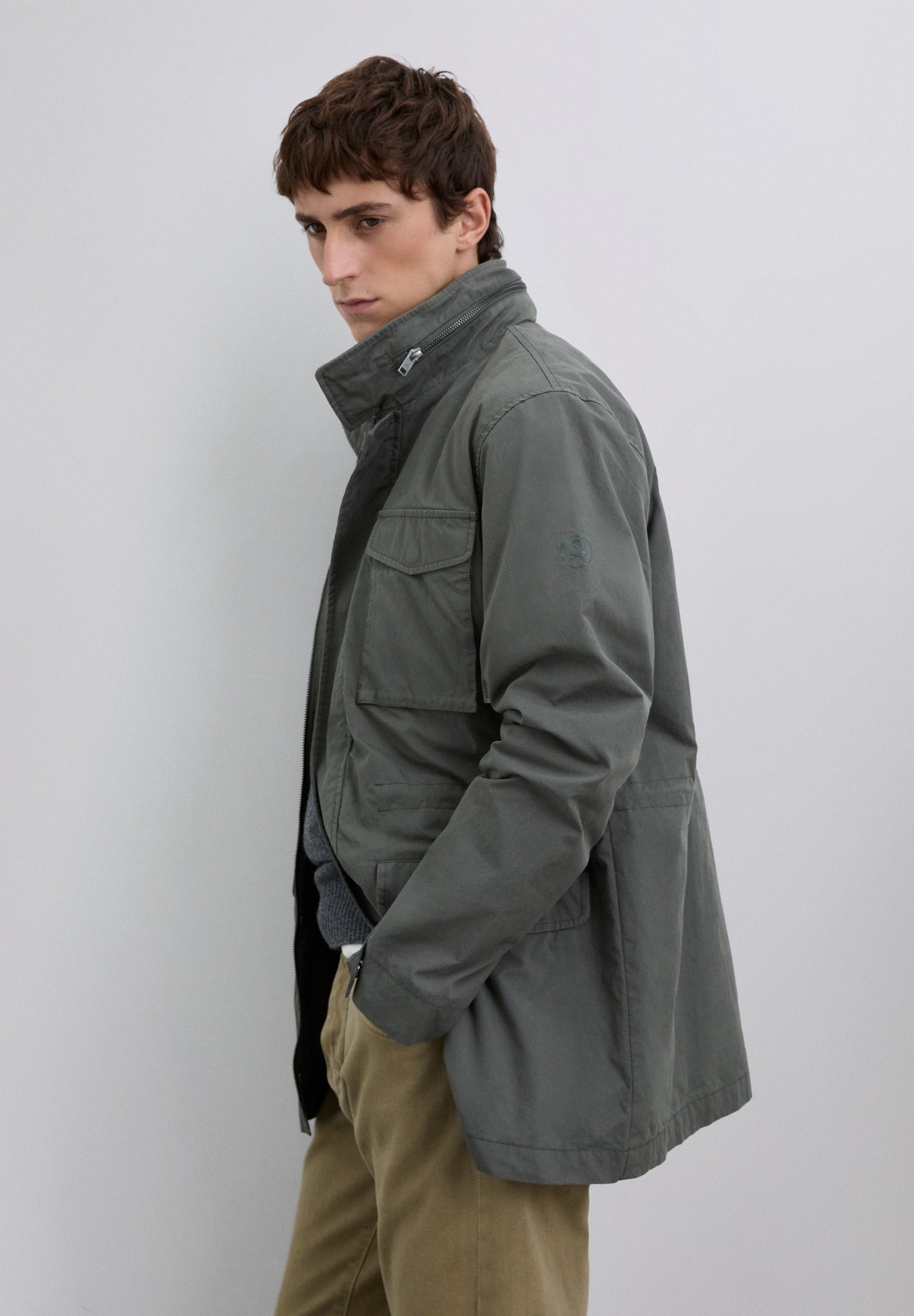 PARKA MILITAR LOGO