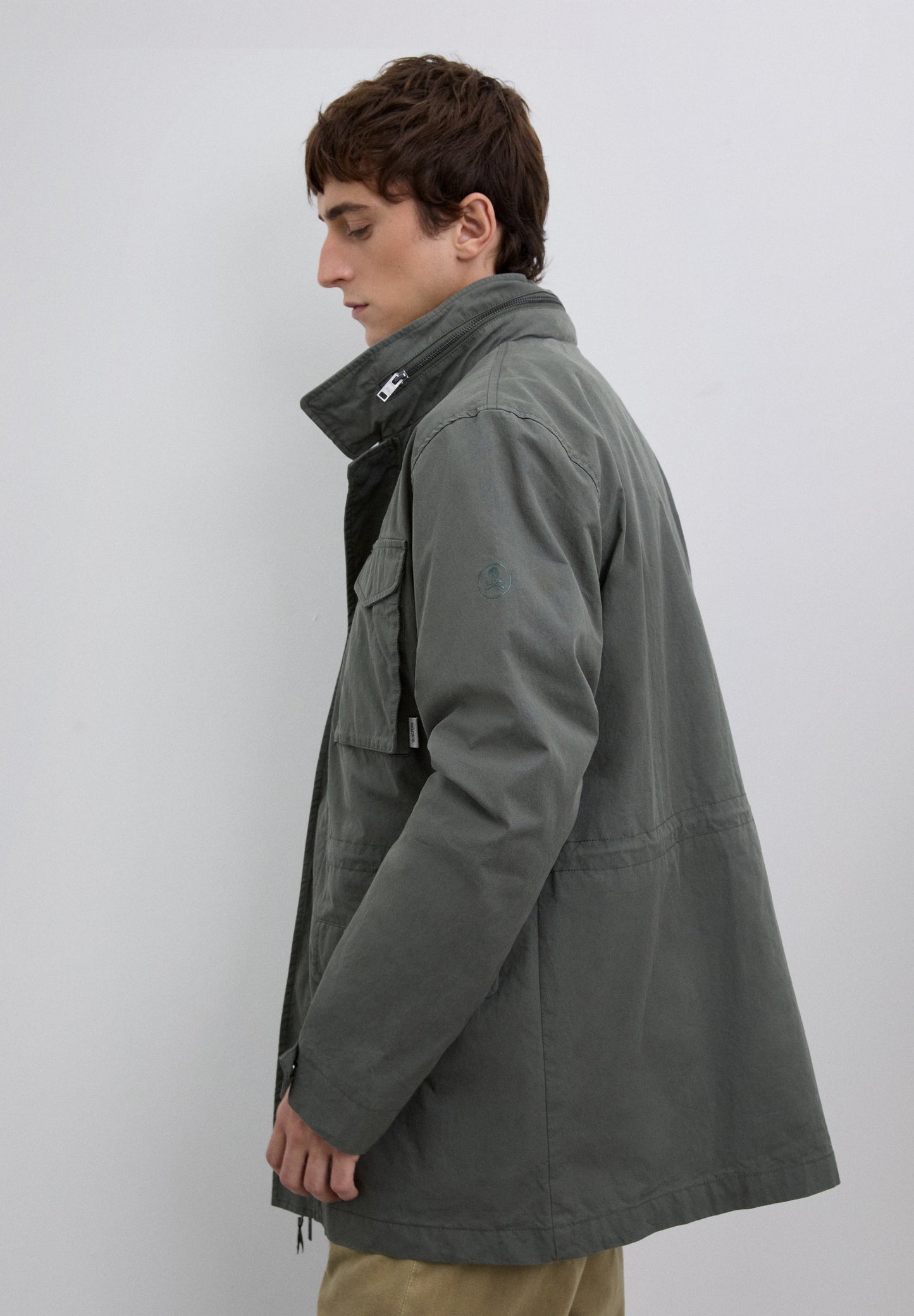 PARKA MILITAR LOGO