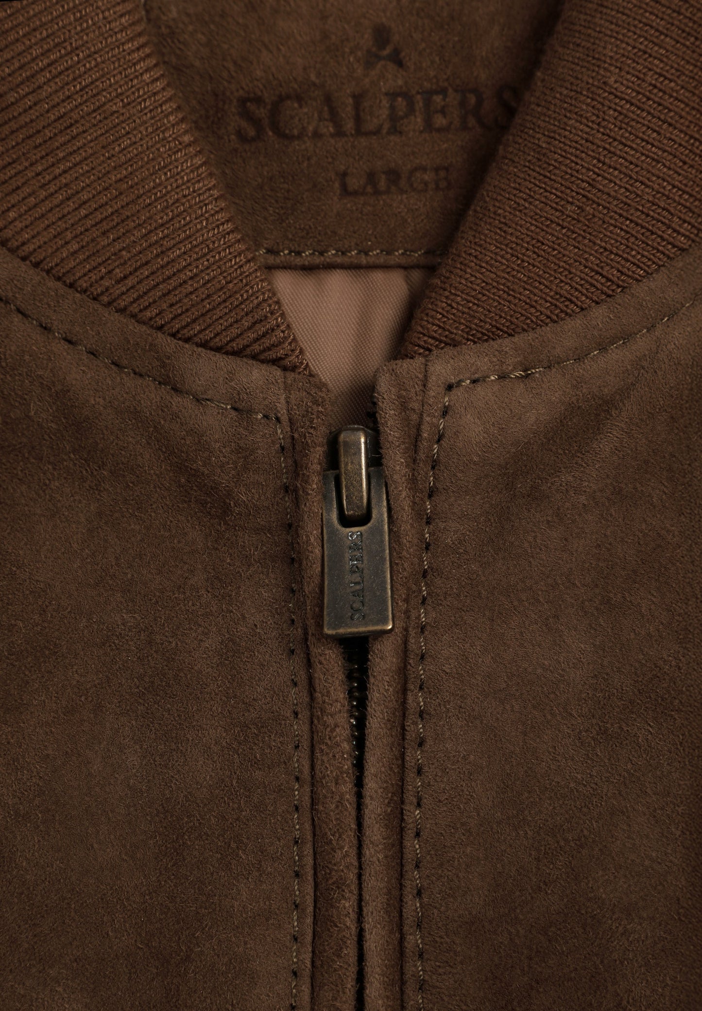 CHAQUETA BOMBER PIEL