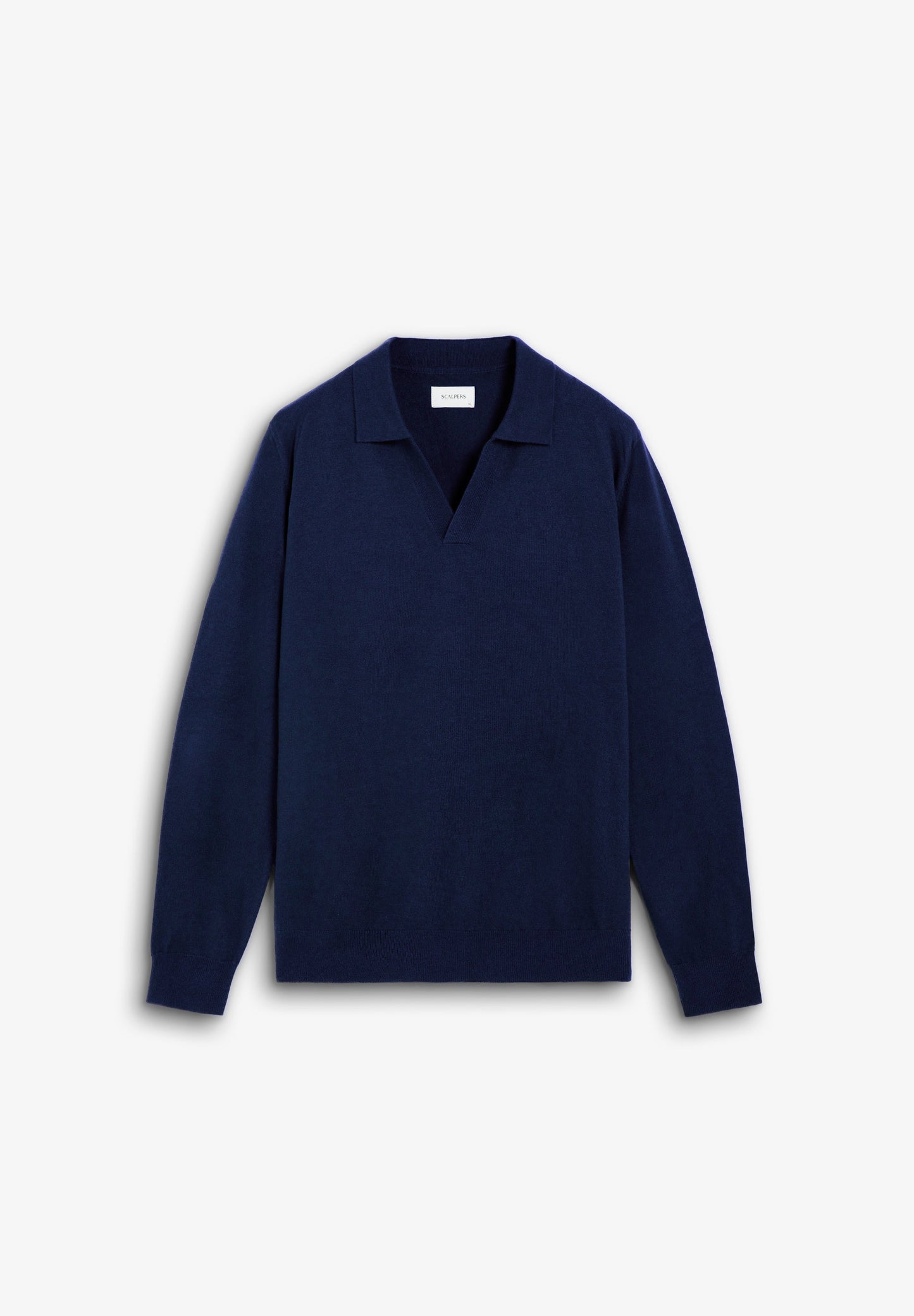 JERSEY POLO CUELLO PICO LANA