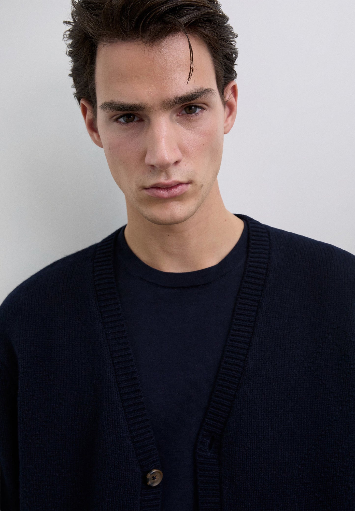 CÁRDIGAN ROMBOS LANA