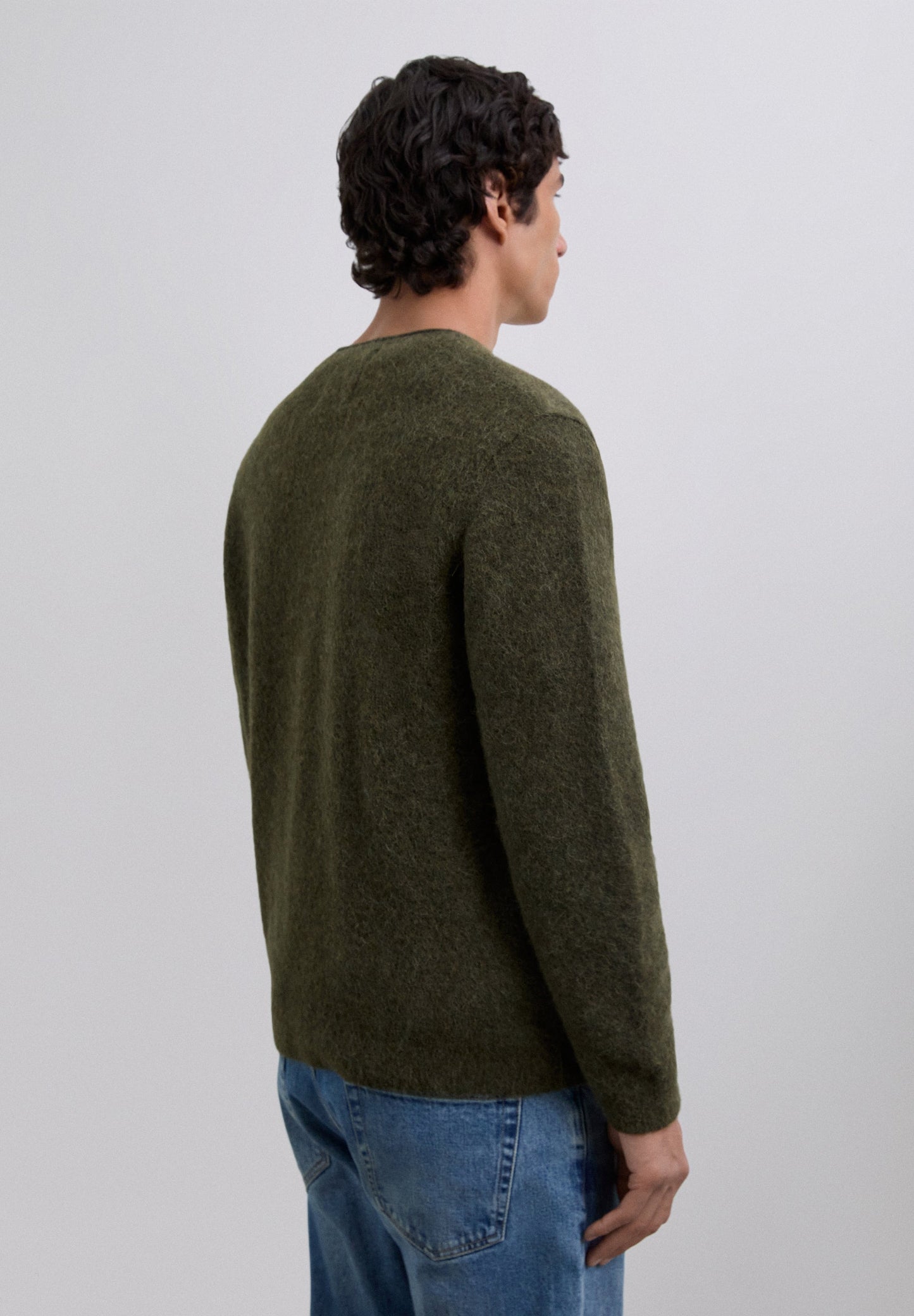 CARDIGAN CUELLO PICO ALPACA