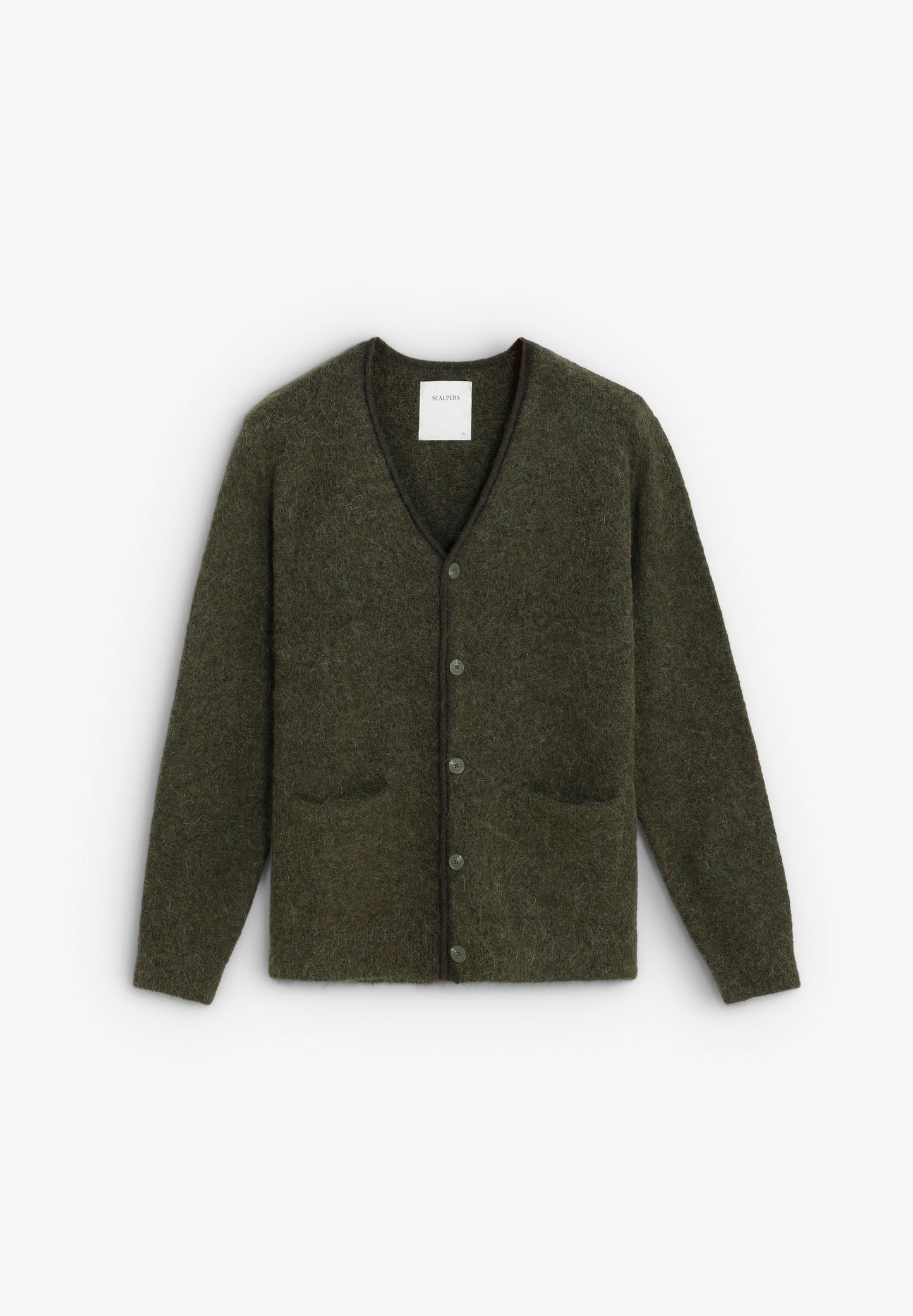 CARDIGAN CUELLO PICO ALPACA