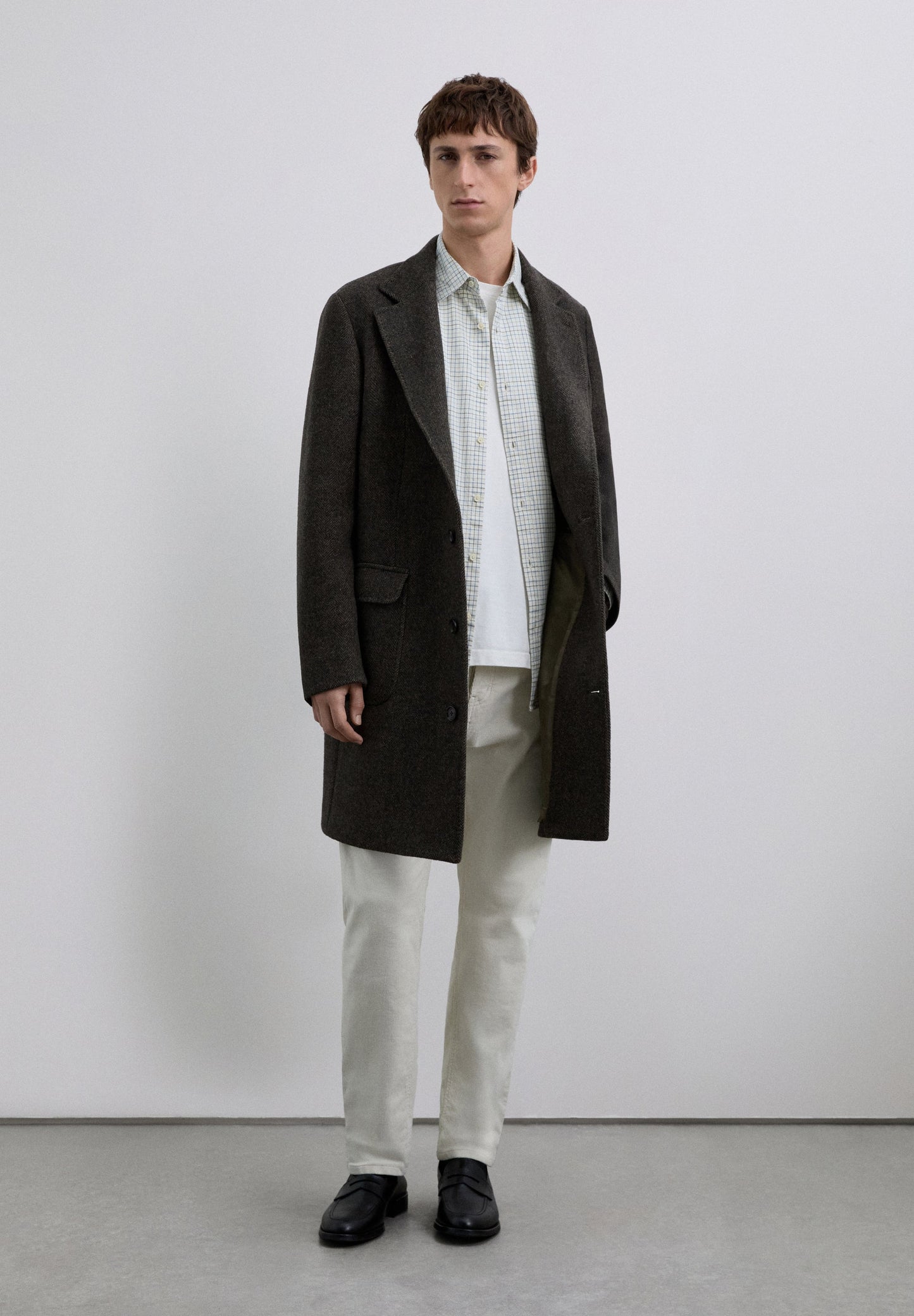 CAMISA ESTAMPADA CUADROS