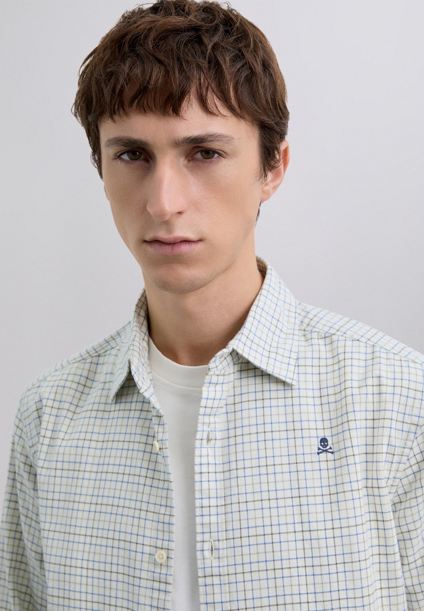 CAMISA ESTAMPADA CUADROS