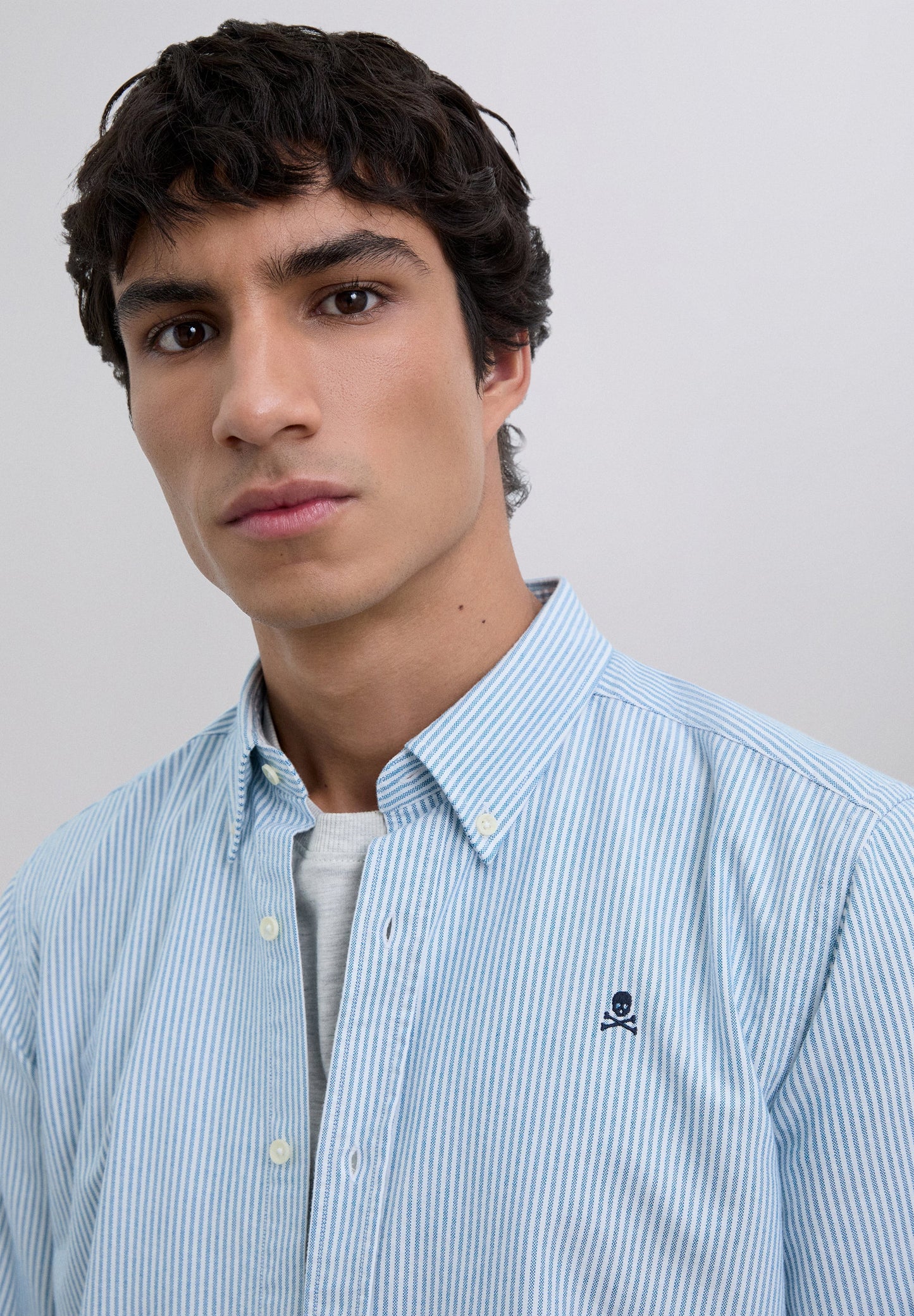 CAMISA OXFORD RAYAS