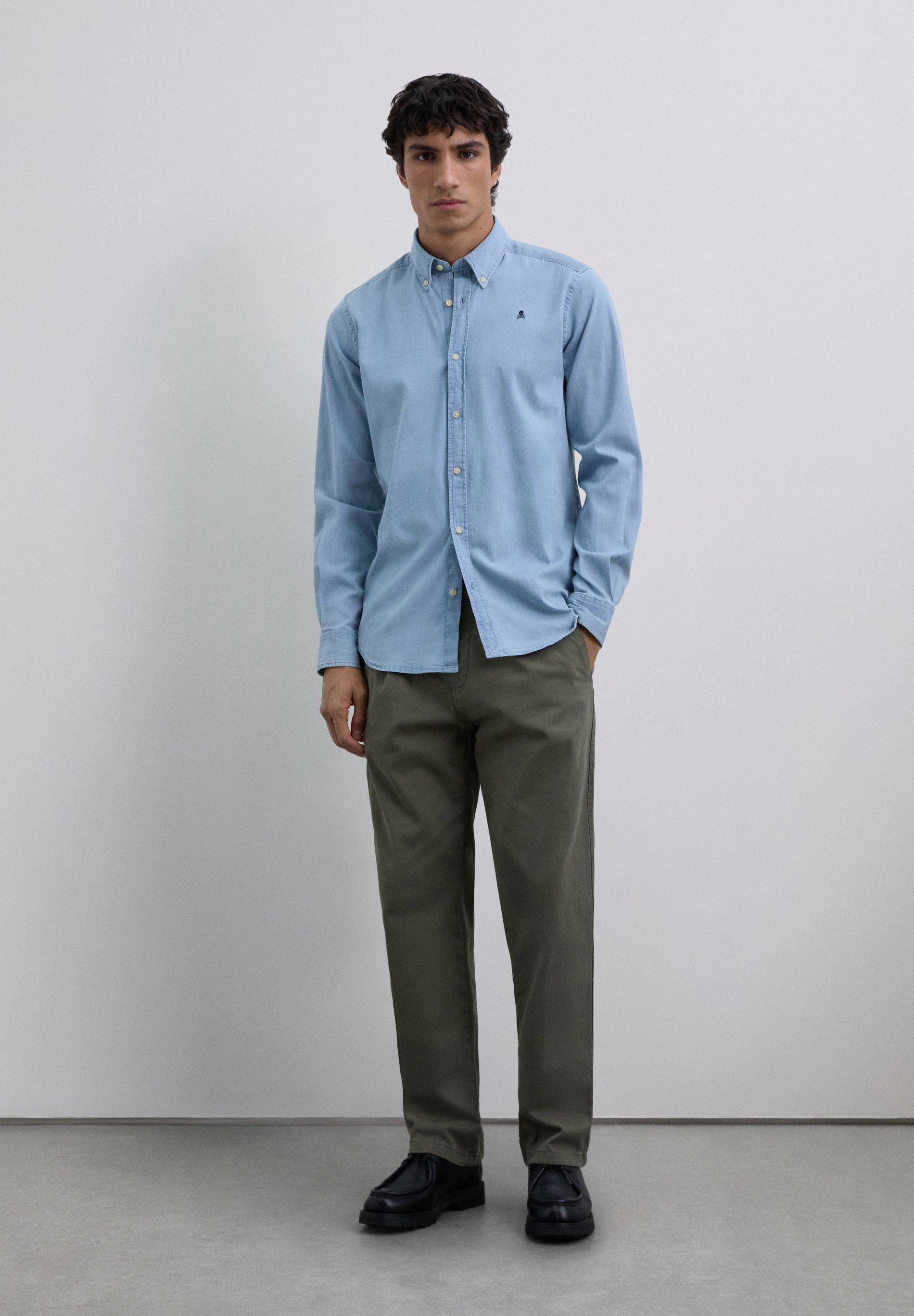 CAMISA DENIM ALGODÓN
