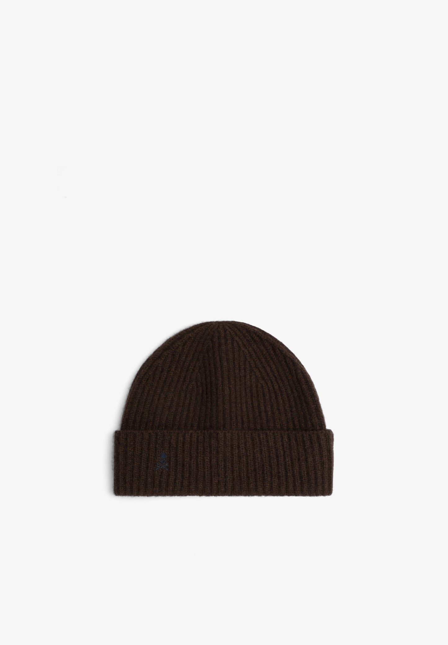 GORRO PUNTO MEZCLA LANA BORDADO