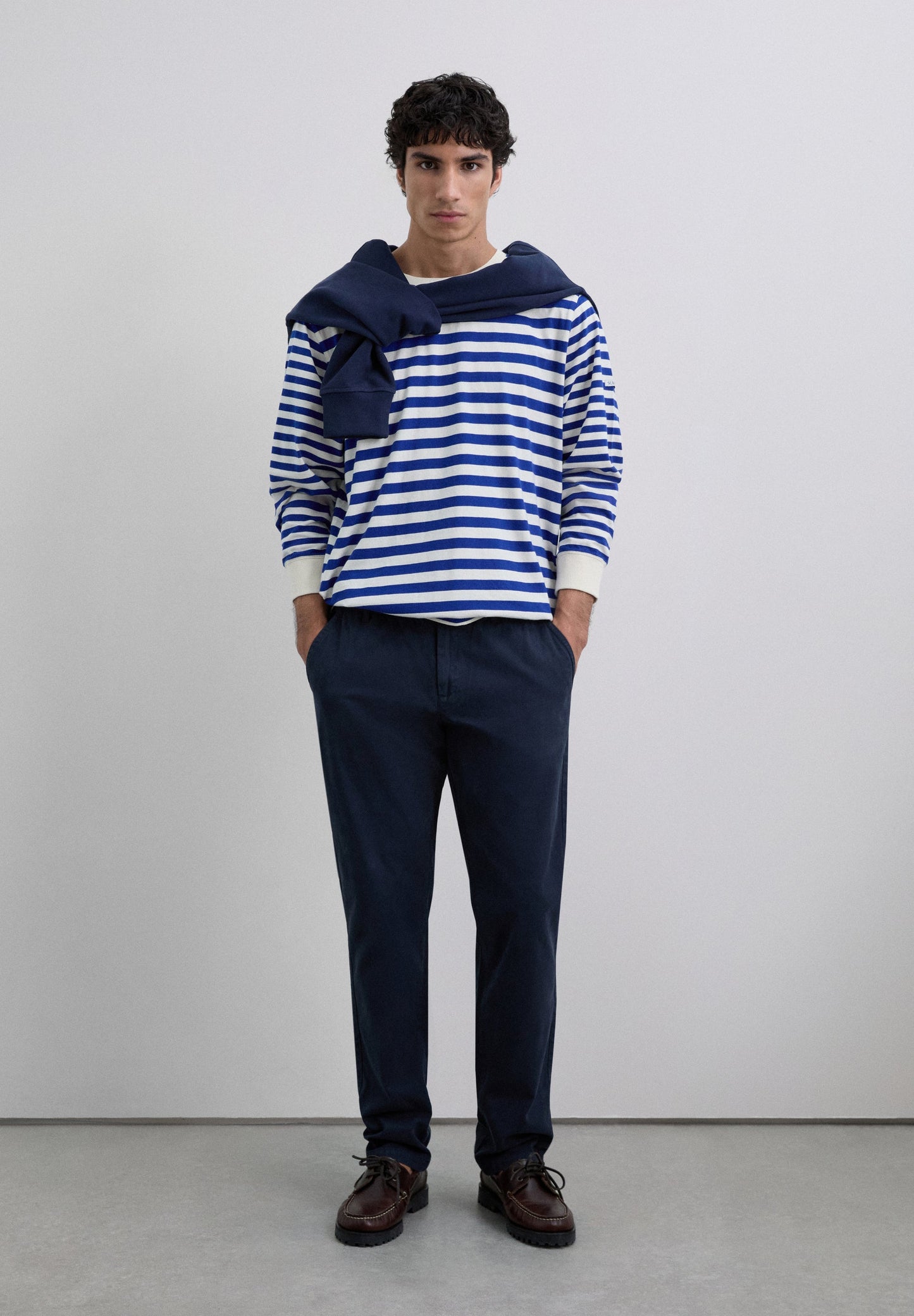 CAMISETA RAYAS MANGA LARGA