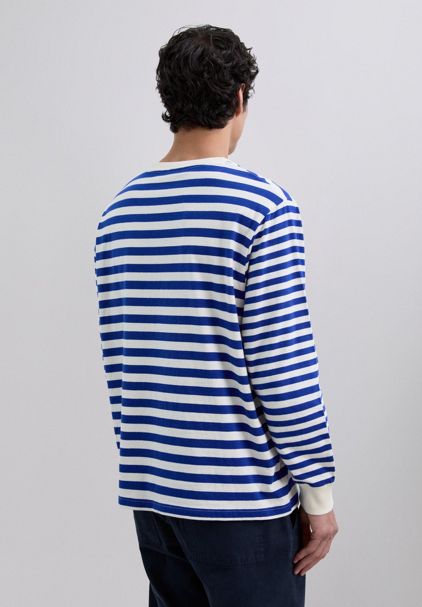 CAMISETA RAYAS MANGA LARGA
