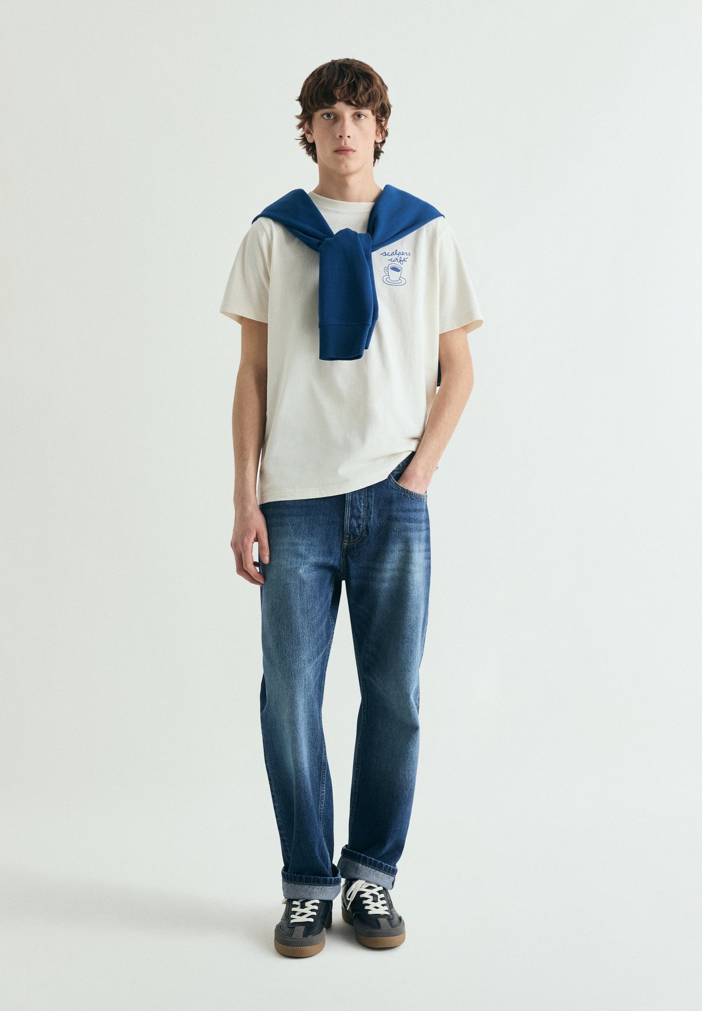 CAMISETA PRINT SCALPERS CAFÉ