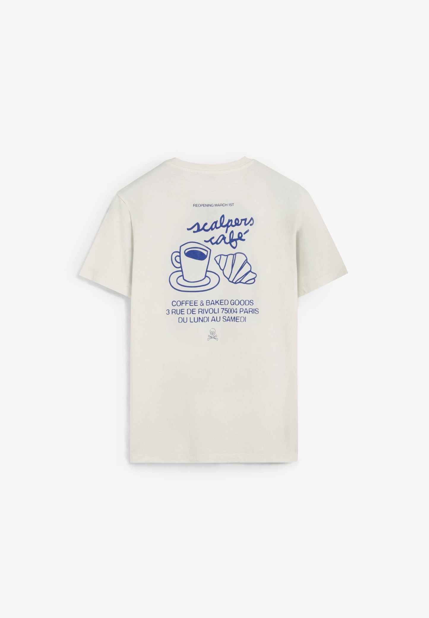 CAMISETA PRINT SCALPERS CAFÉ