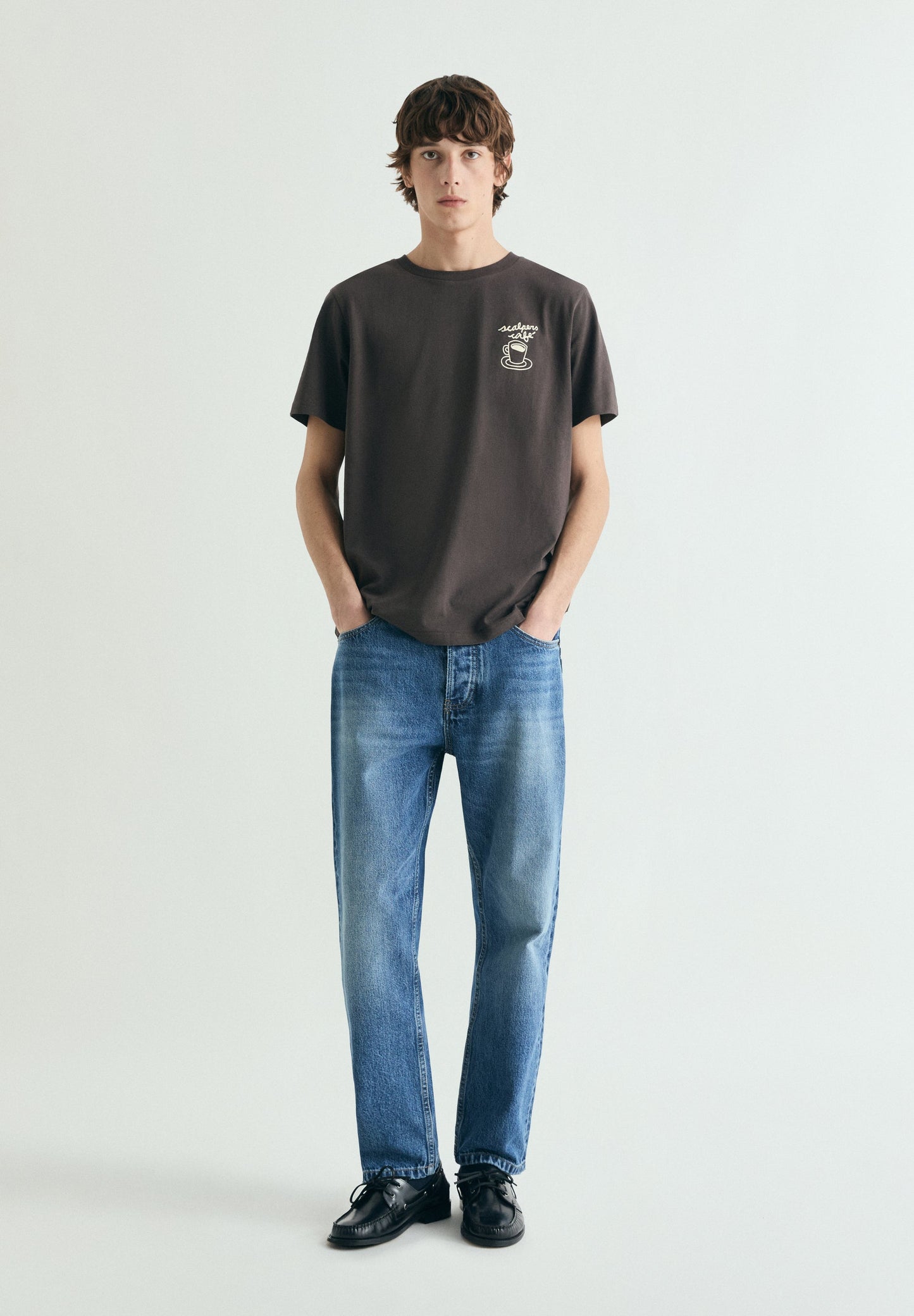 CAMISETA PRINT SCALPERS CAFÉ