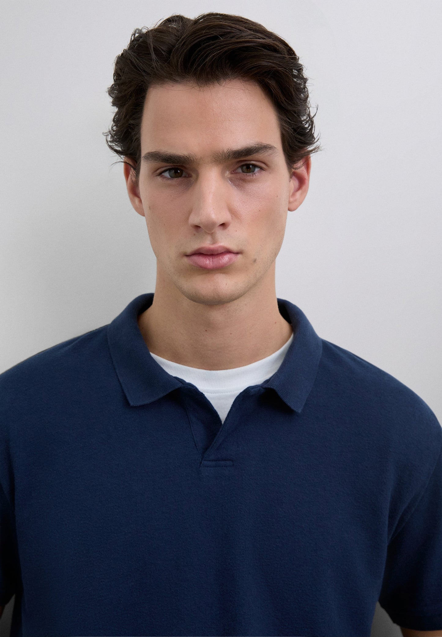 POLO MANGA CORTA PUNTO RÚSTICO