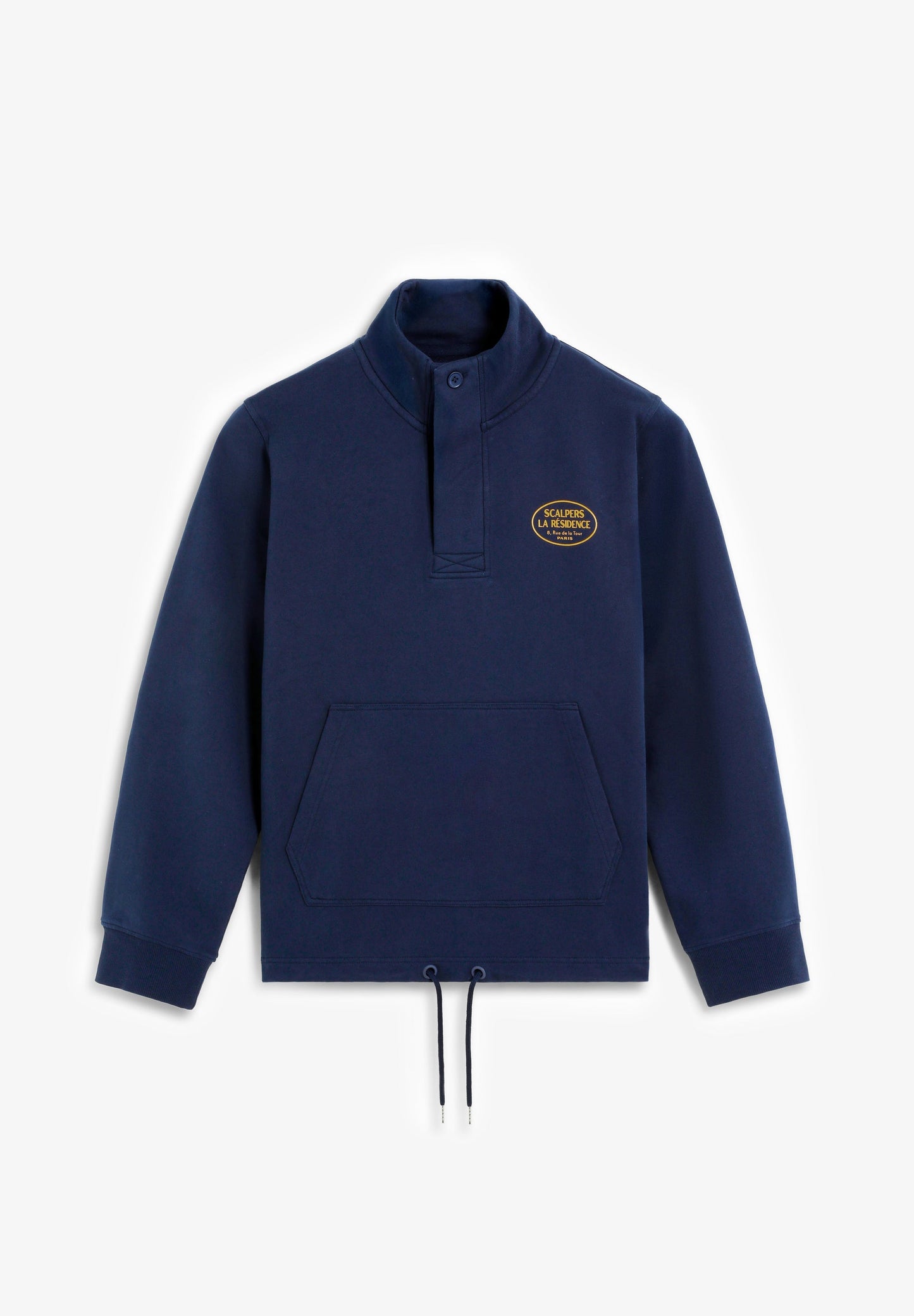 SUDADERA CUELLO ALTO LOGO