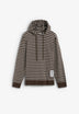 SUDADERA CAPUCHA RAYAS