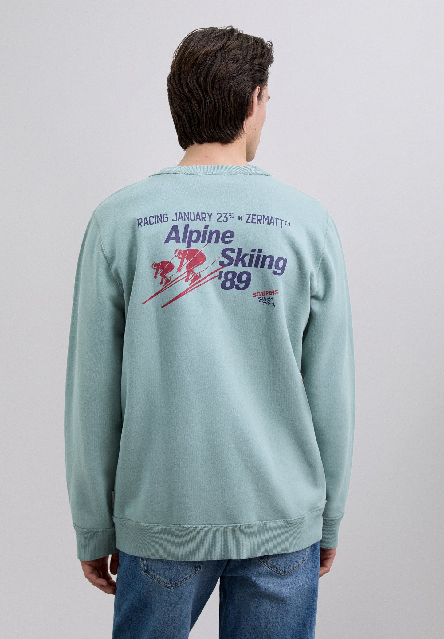SUDADERA ALPINE ESTAMPADA