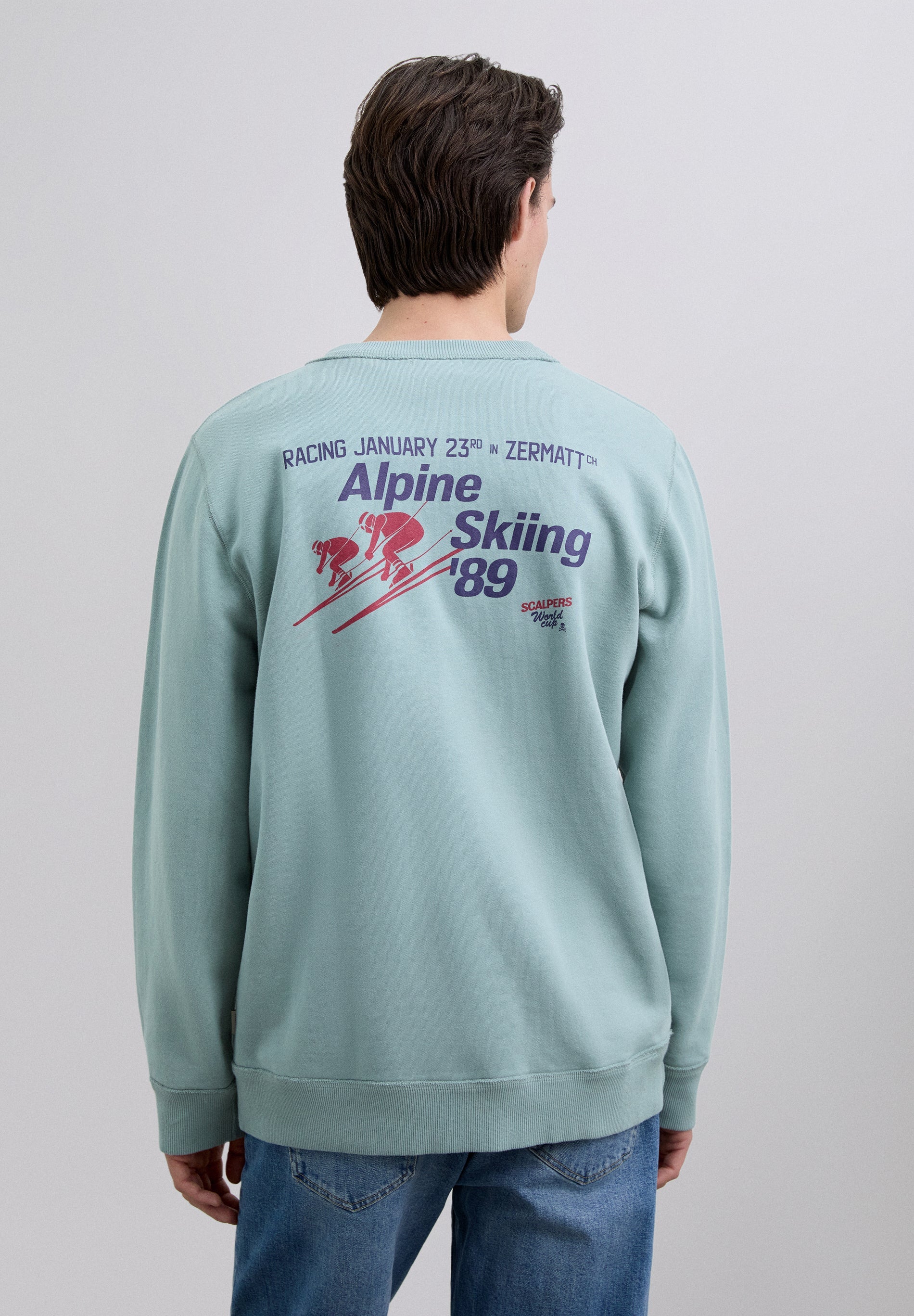 SUDADERA ALPINE ESTAMPADA
