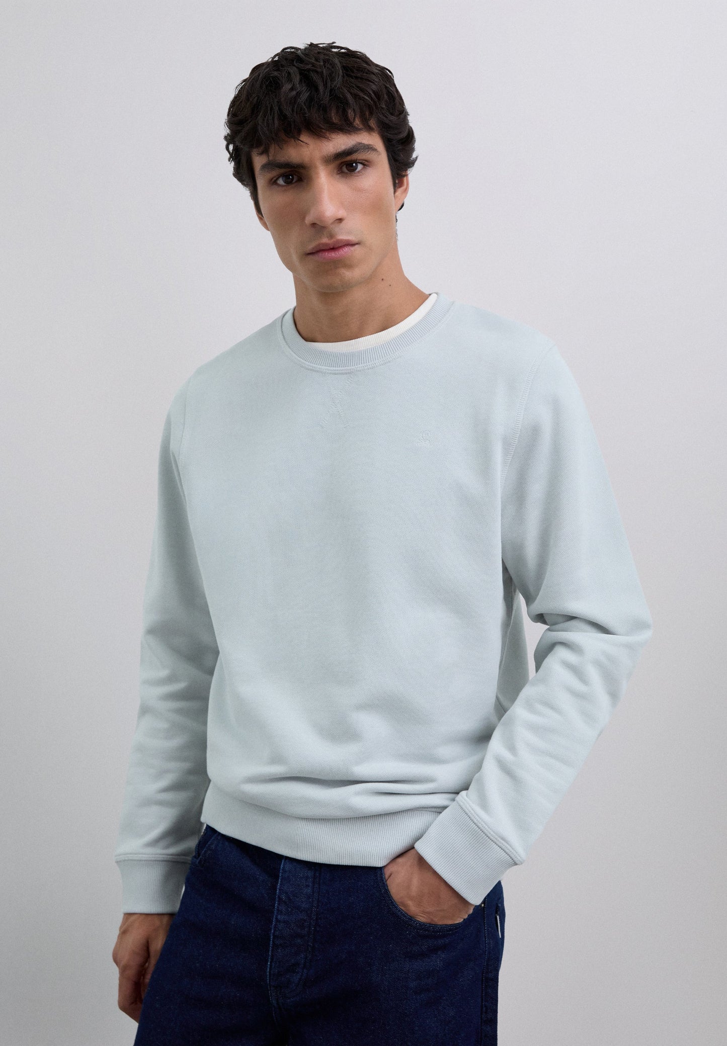 SUDADERA BORDADA ALGODÓN