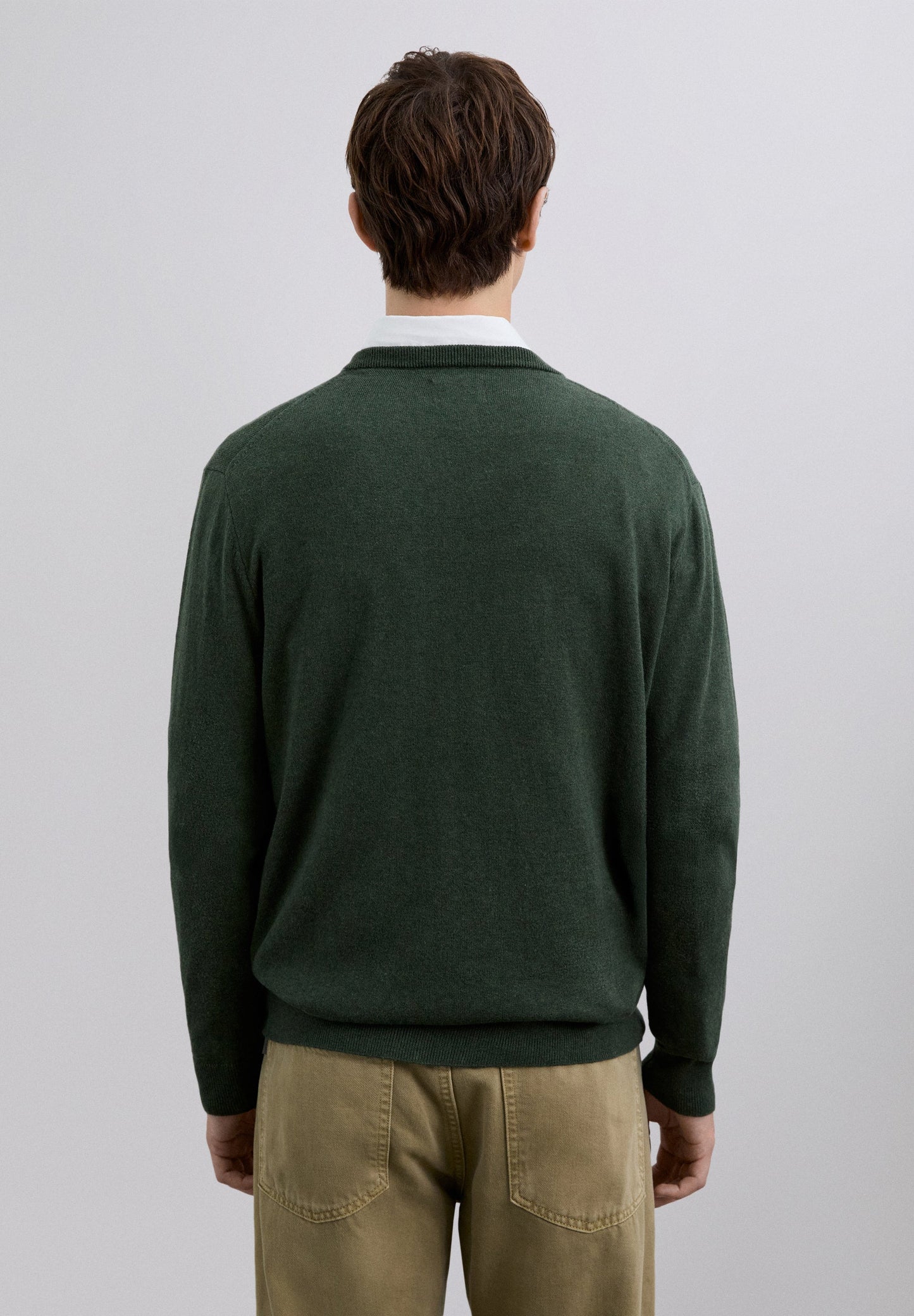 JERSEY CUELLO PICO CON CASHMERE - Scalpers