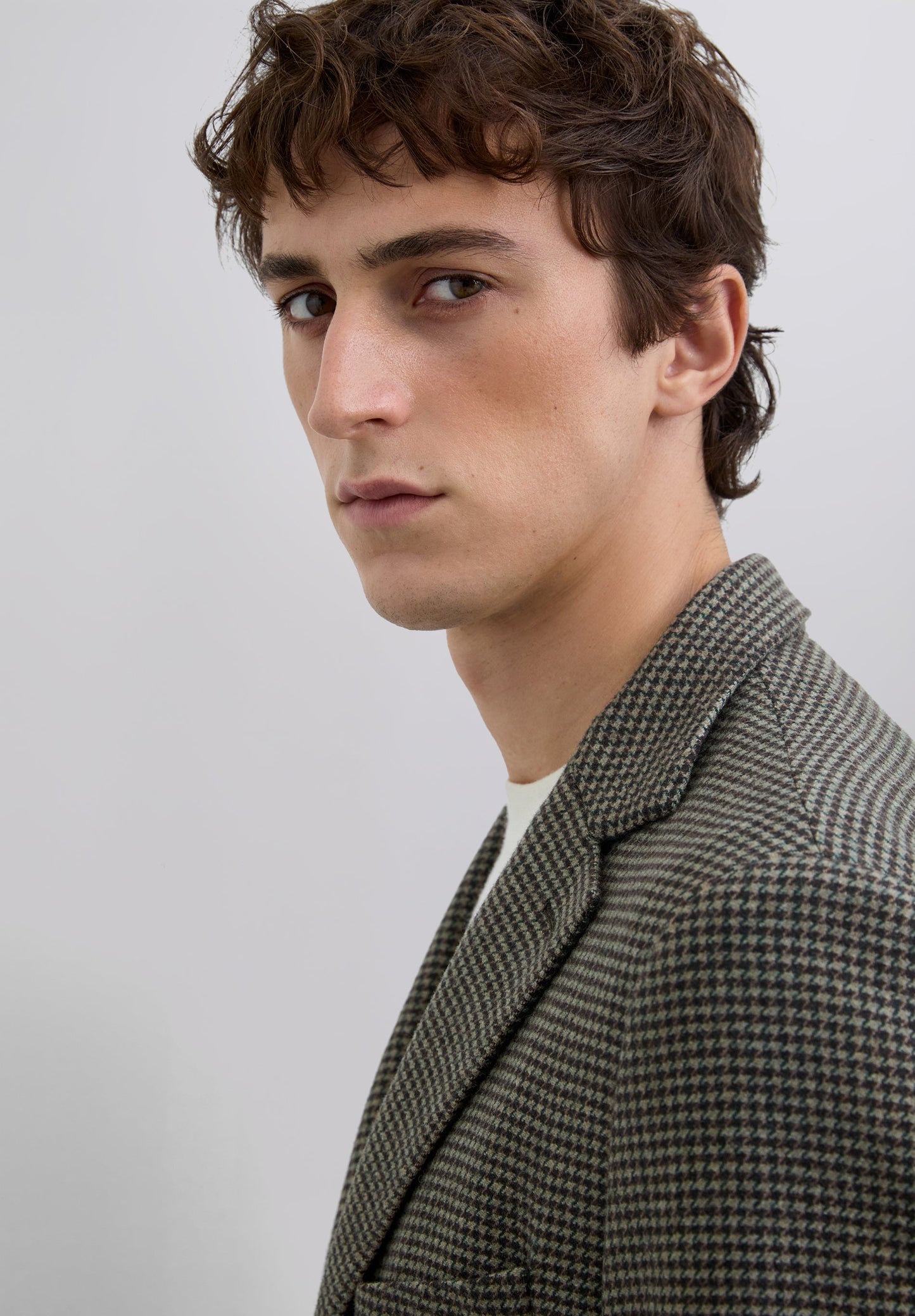 AMERICANA CUADROS LANA