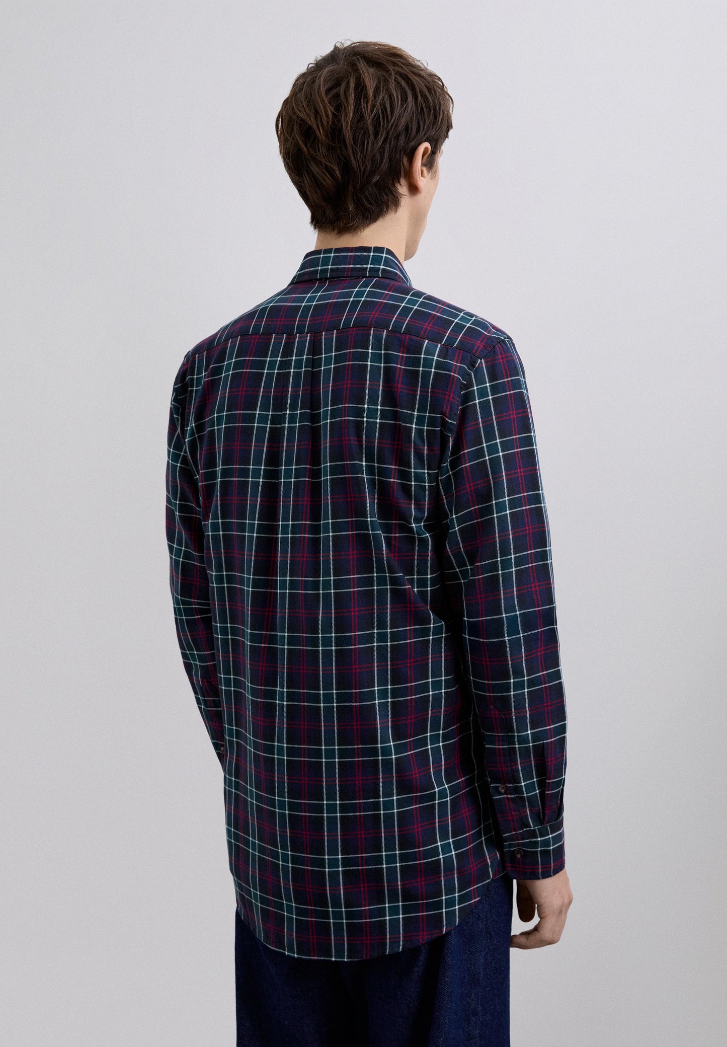 CAMISA ALGODÓN CUADROS