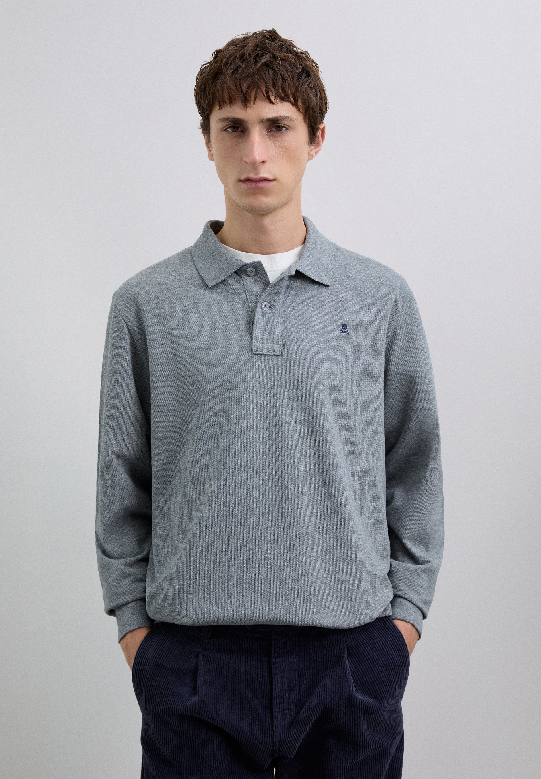 POLO MANGA LARGA ALGODÓN