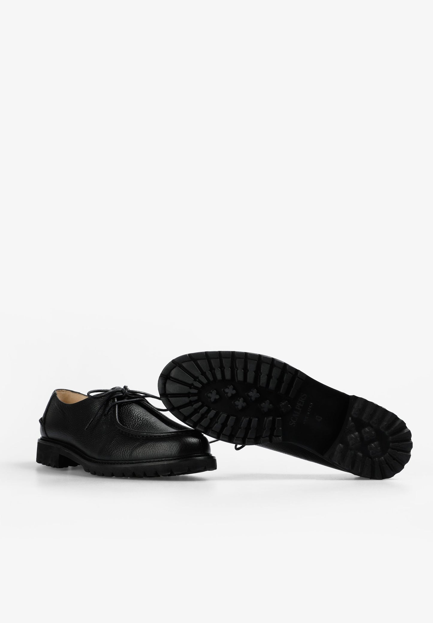 ZAPATOS PIEL SUELA DENTADA