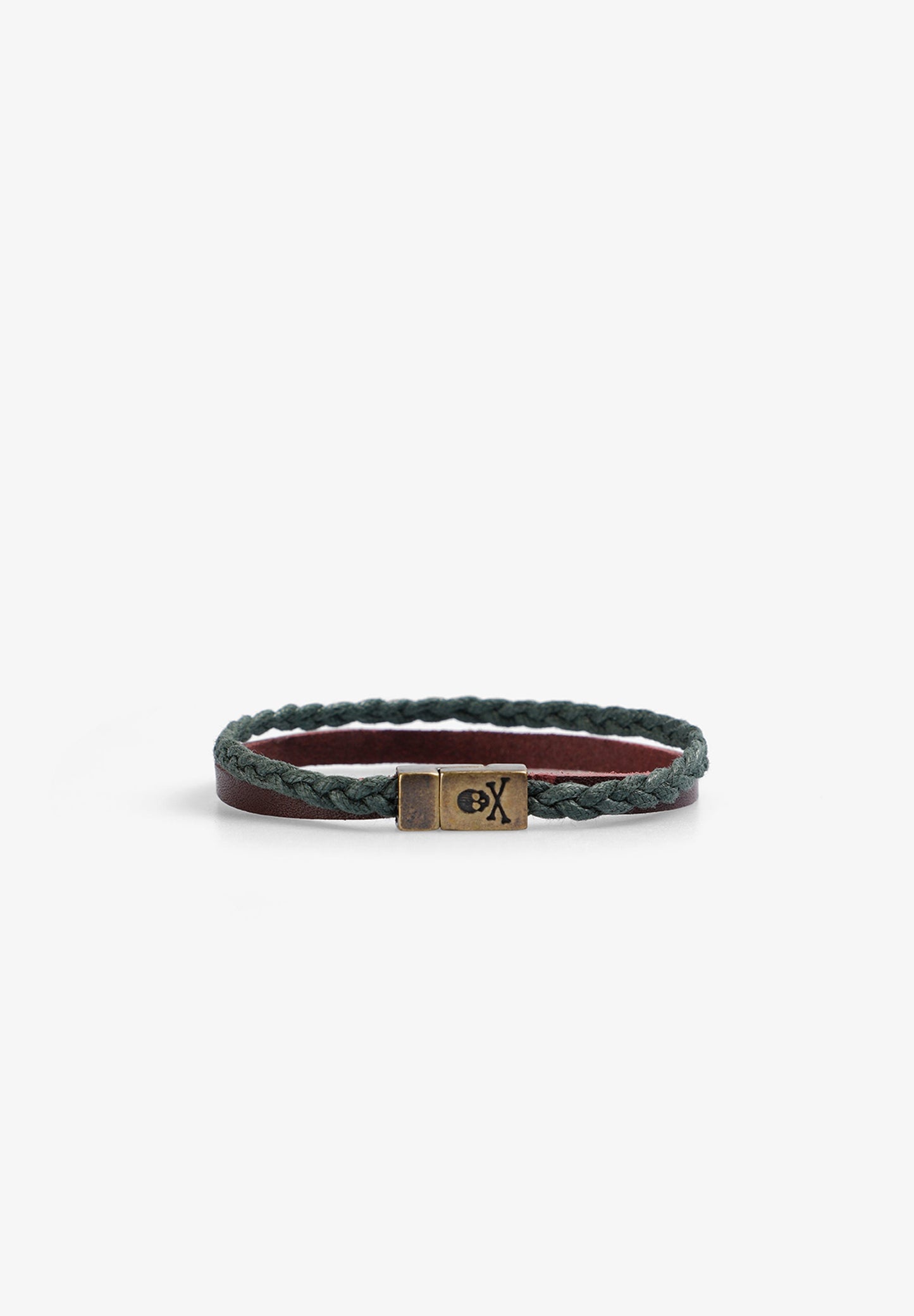 PULSERA PIEL CALAVERA