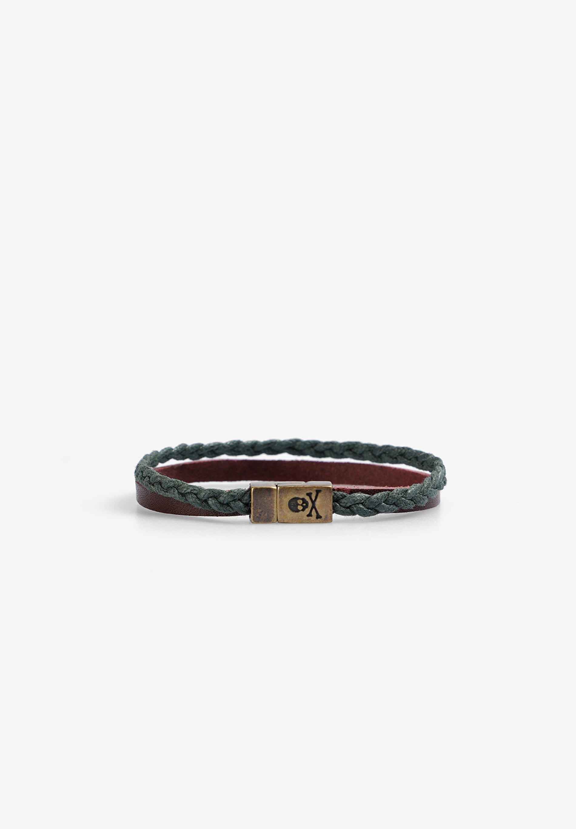 PULSERA PIEL CALAVERA