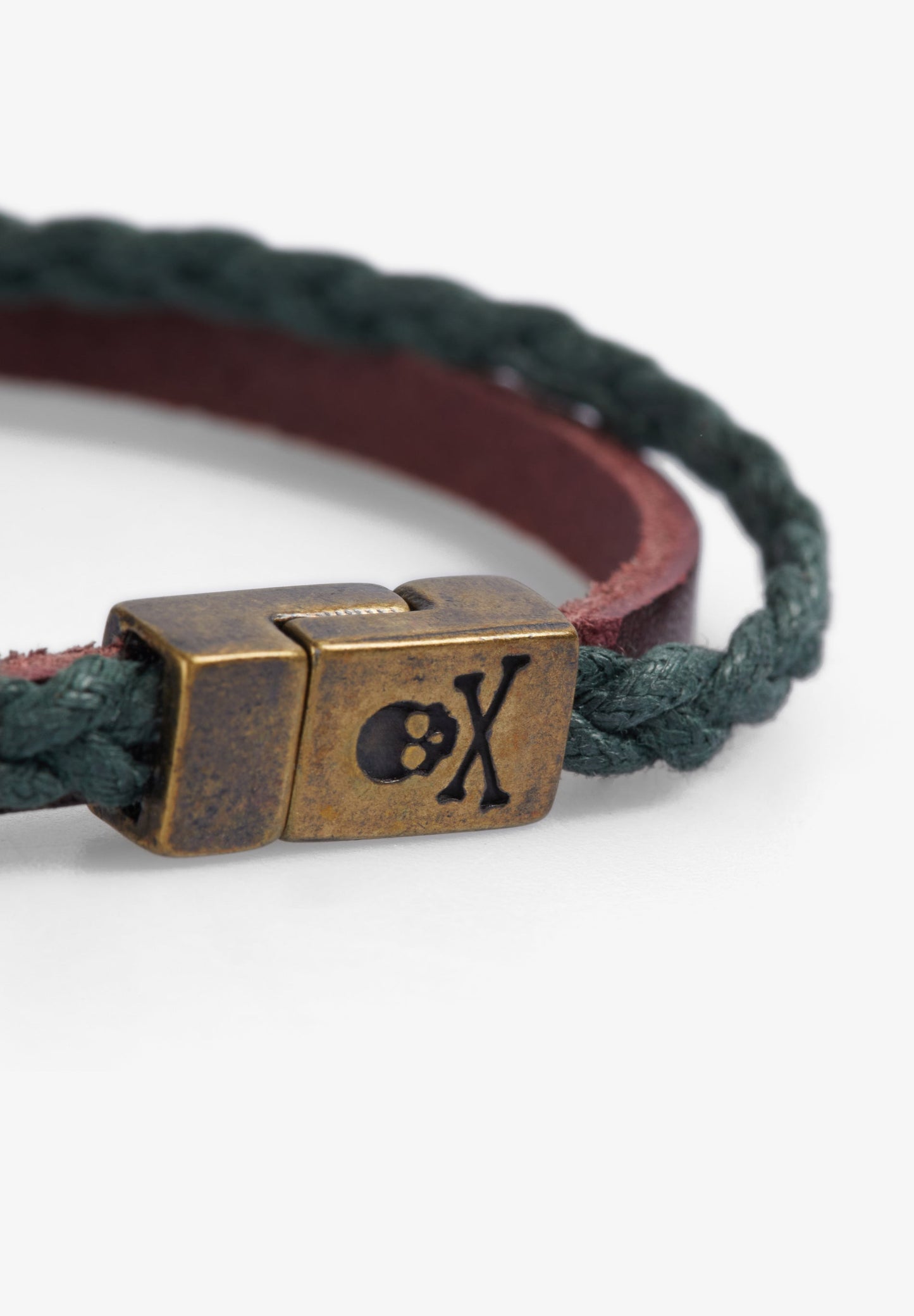 PULSERA PIEL CALAVERA