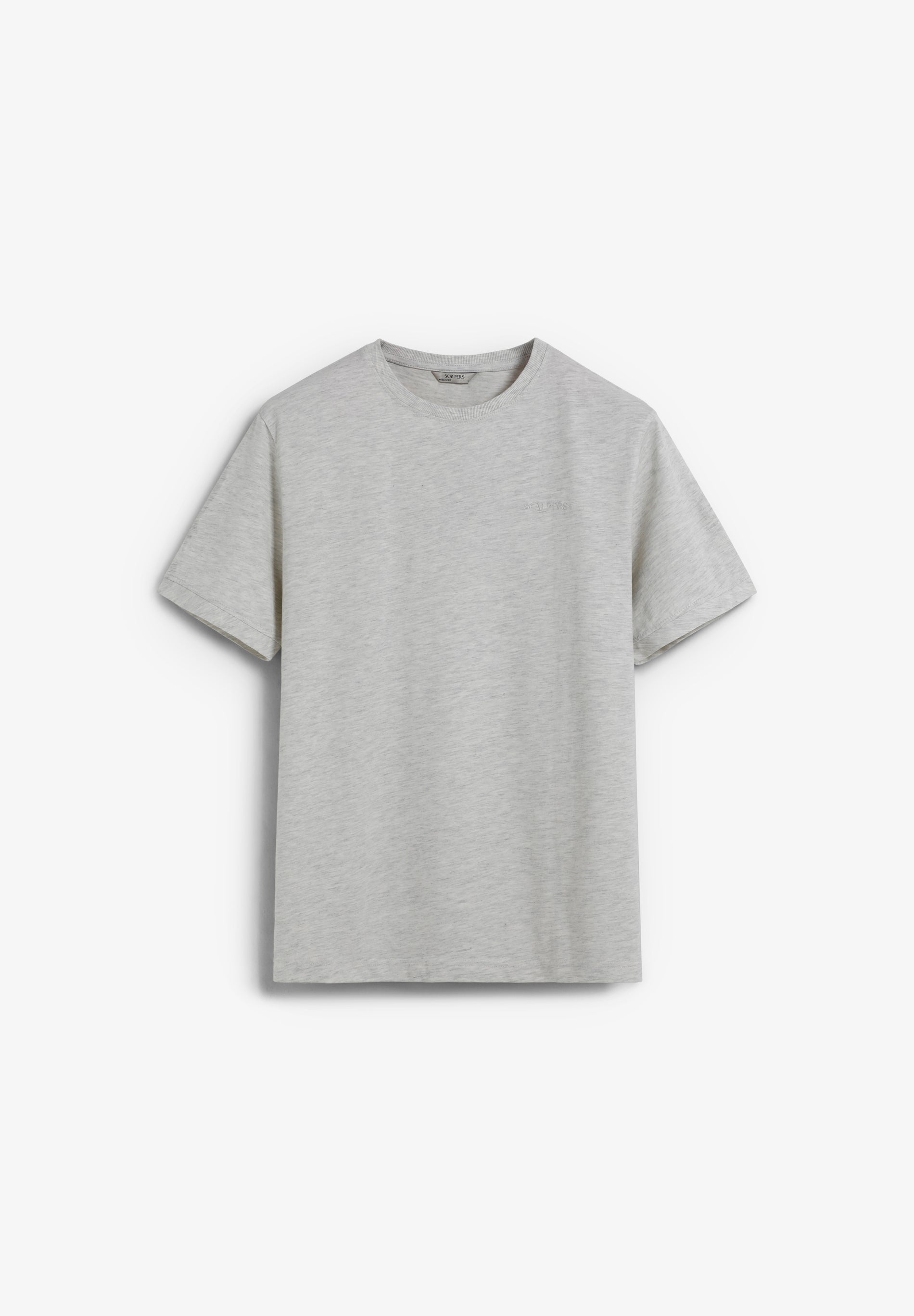 CAMISETA BÁSICA LOGO BORDADA