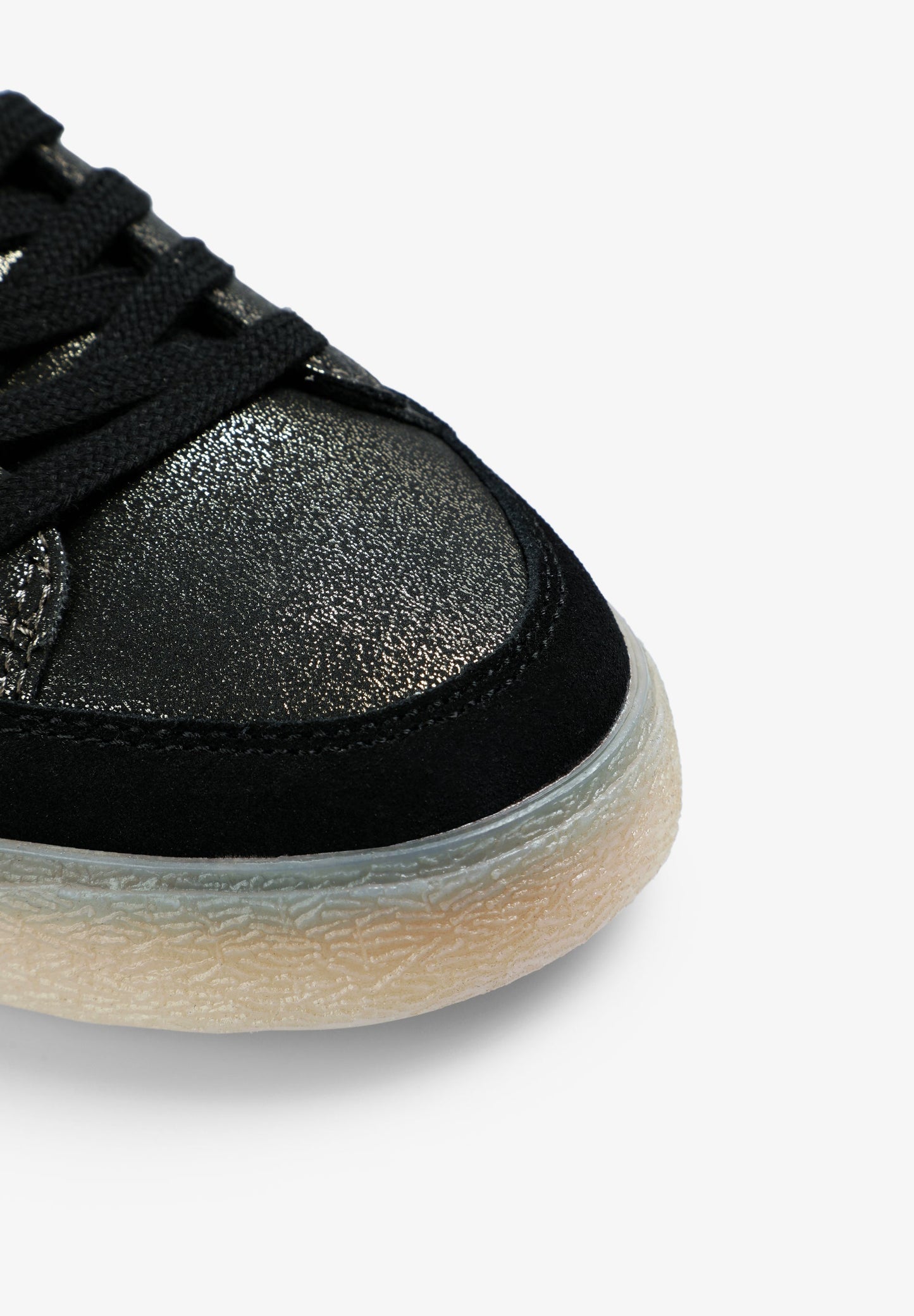 SNEAKERS METALIZADAS CALAVERA LATERAL