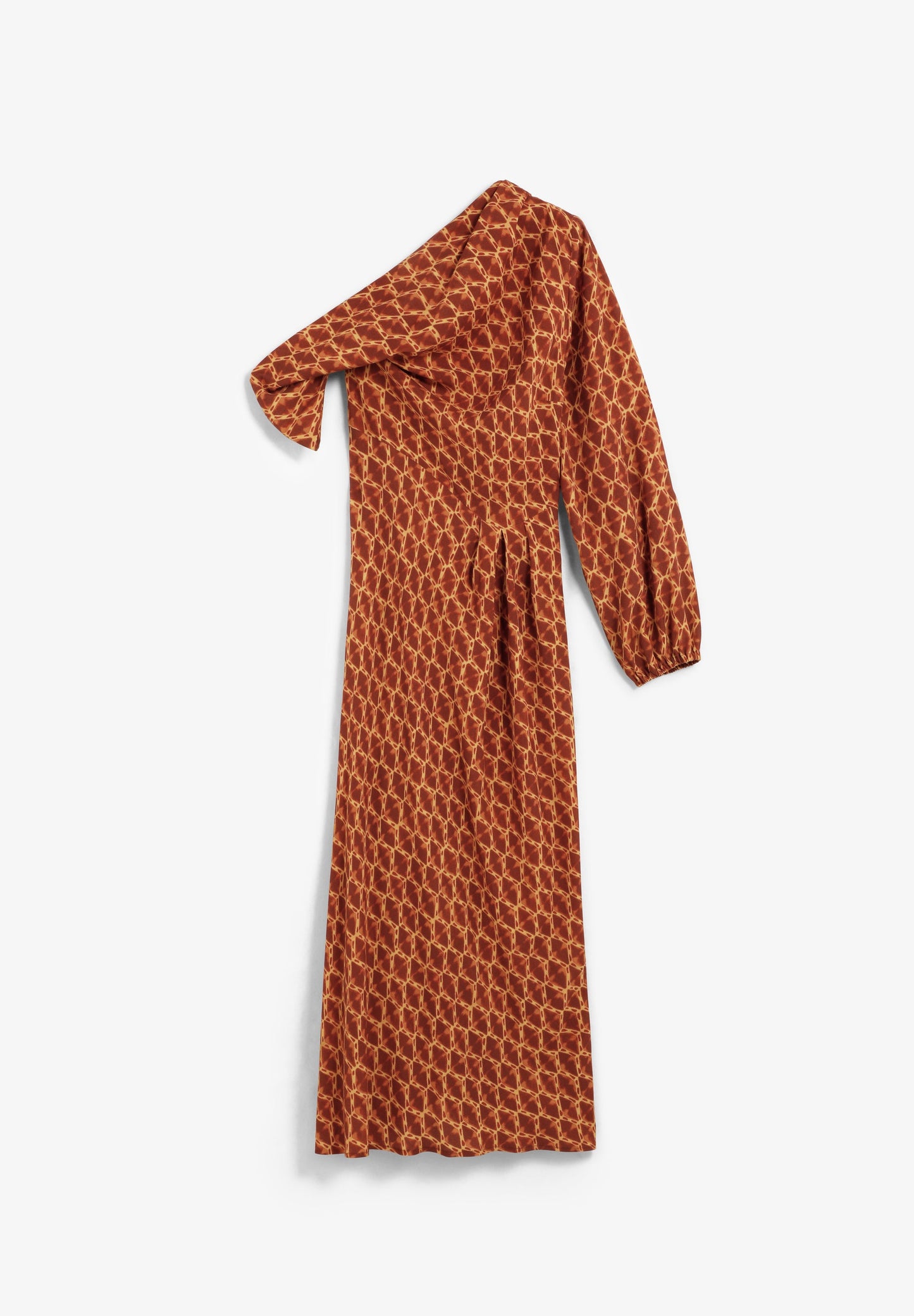 VESTIDO PRINT ESCOTE ASIMÉTRICO