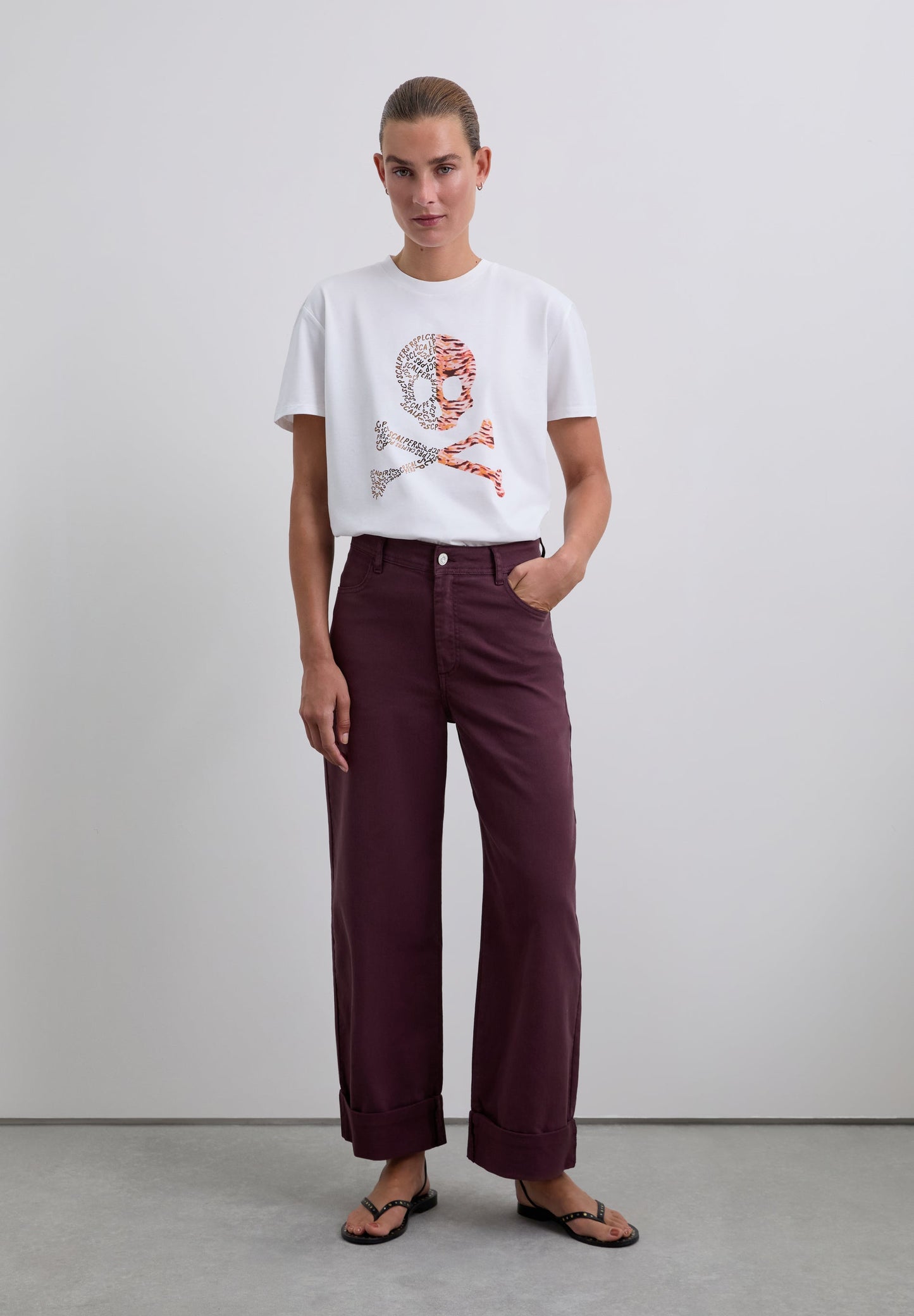 CAMISETA LOGO CALAVERA PRINT