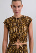 TOP HEBILLA ESTAMPADO