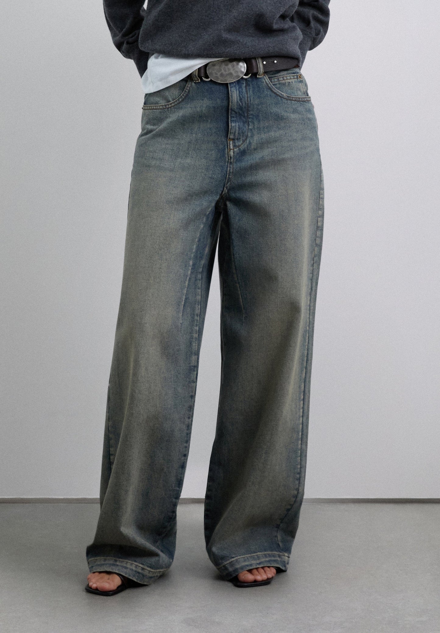 JEANS FULL LENGTH TIRO ALTO