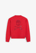 SUDADERA CALAVERA TRASERA GLITTER