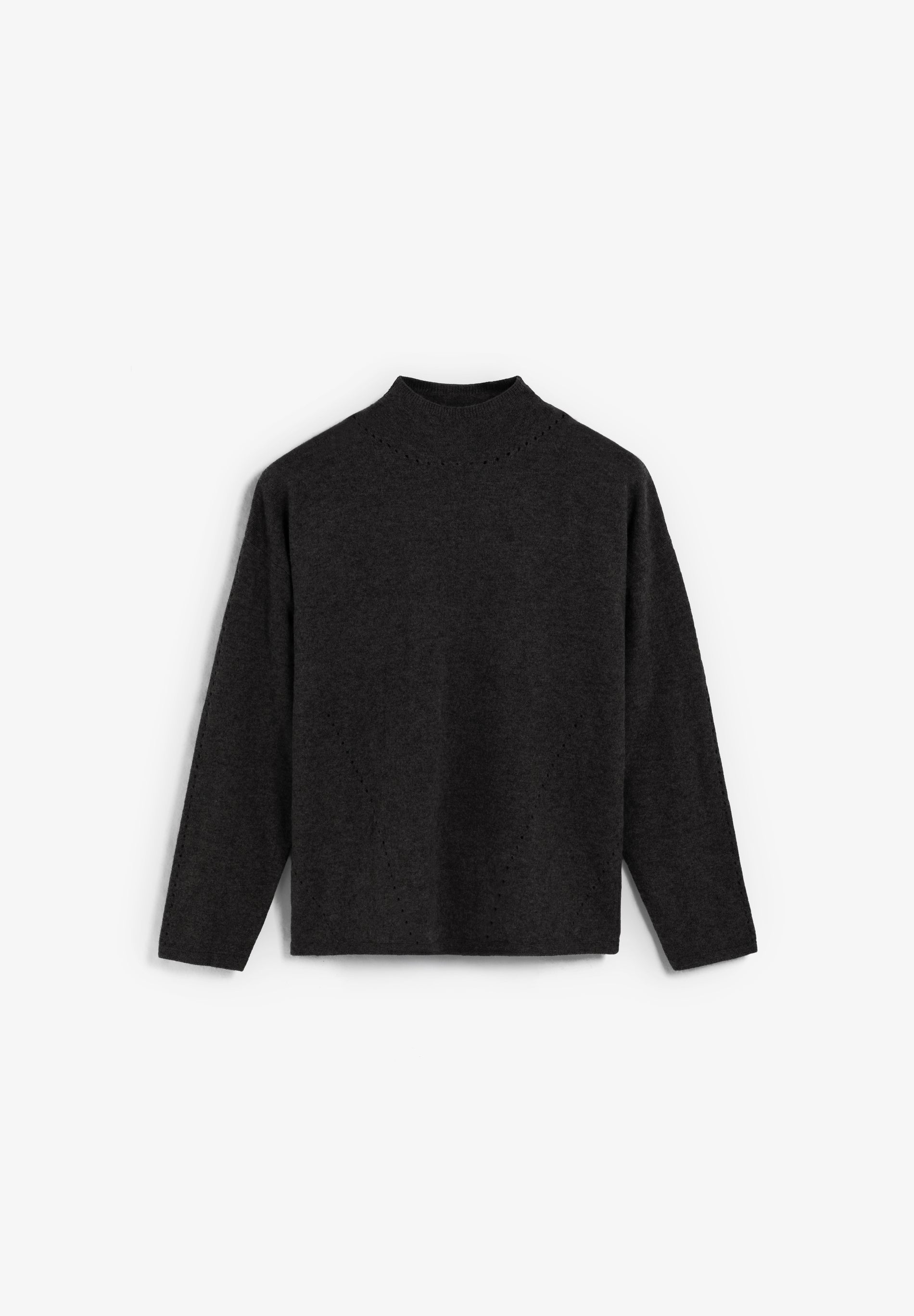 JERSEY CUELLO ALTO MEZCLA LANA